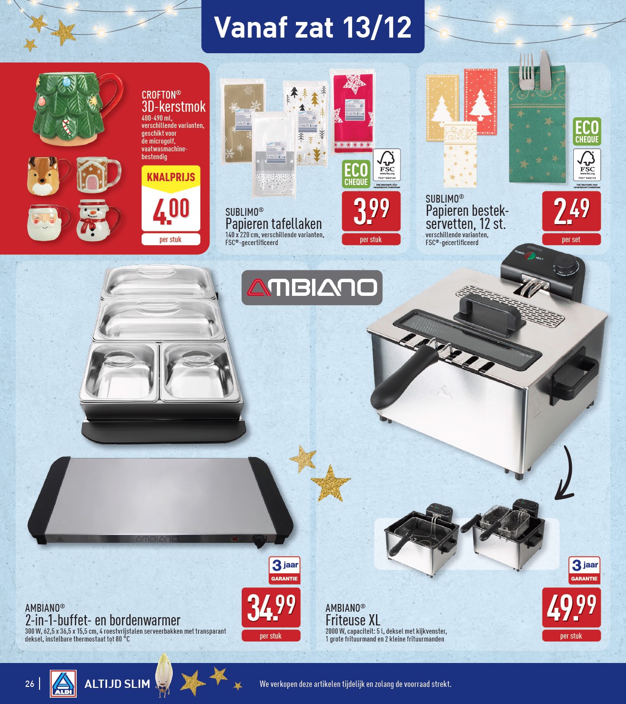 aldi - De ALDI folder geldig vanaf 08/12 t/m 13/12 - page: 26