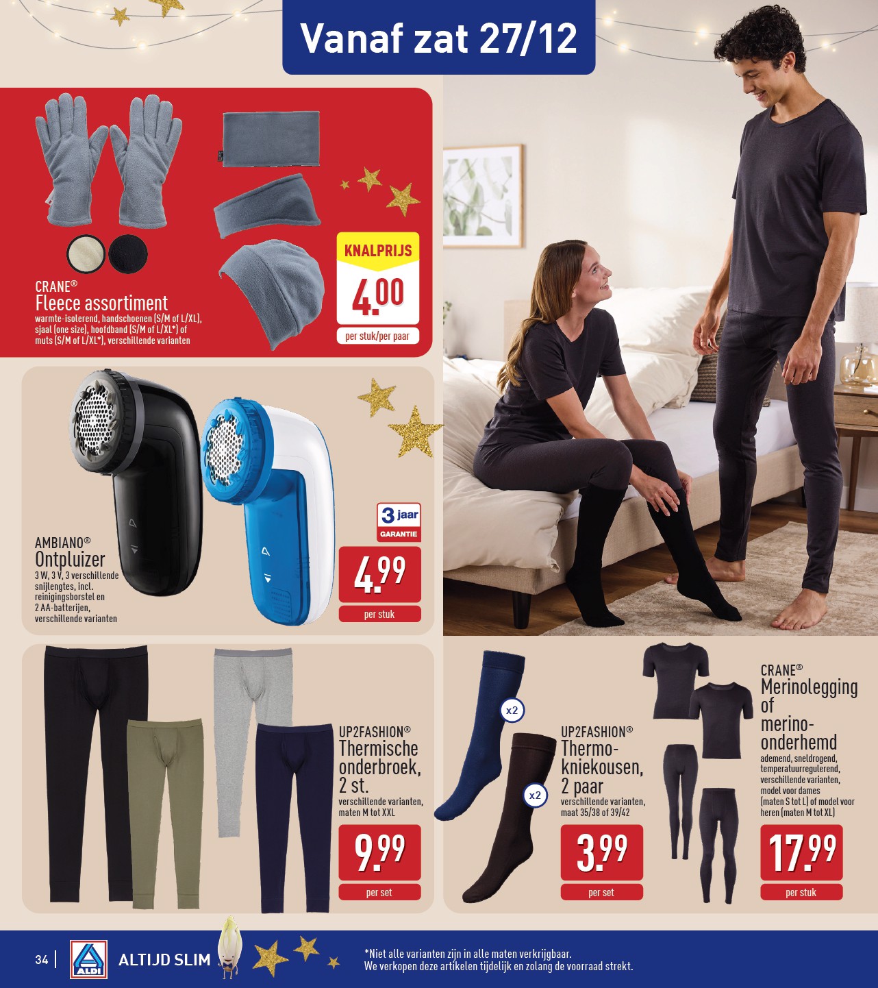 aldi - De ALDI folder geldig vanaf 22/12 t/m 27/12 - page: 34