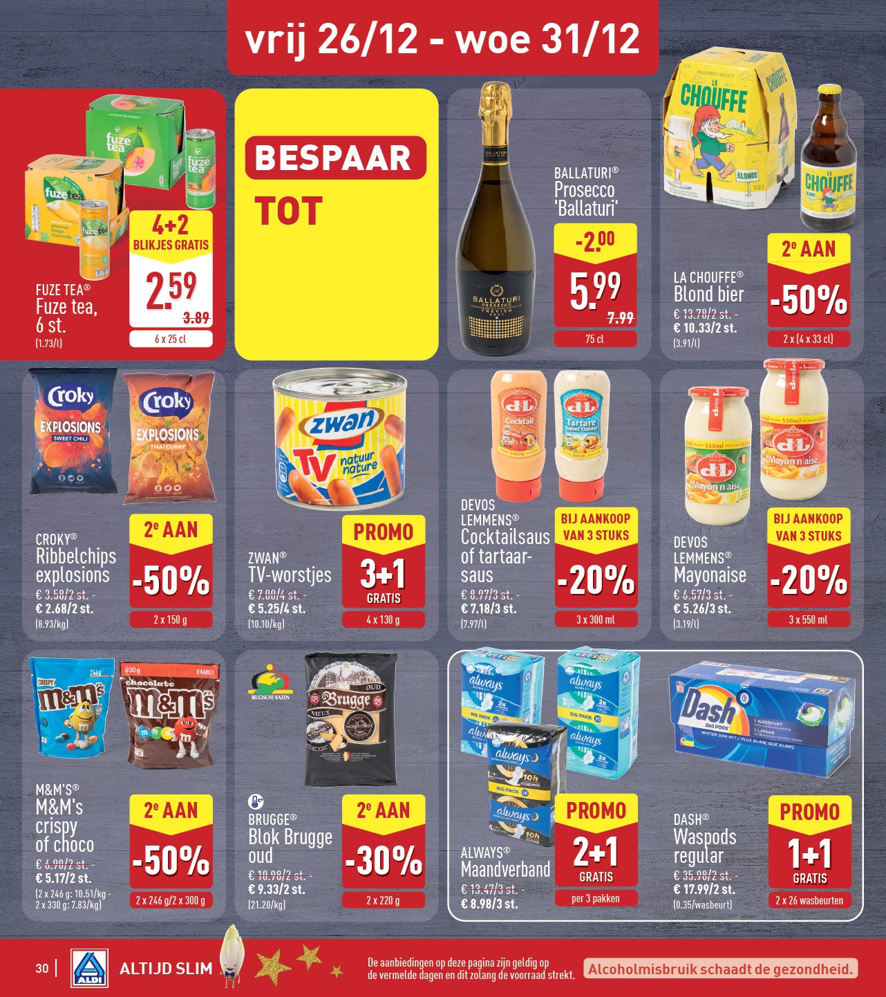 aldi - De ALDI folder geldig vanaf 22/12 t/m 27/12 - page: 30