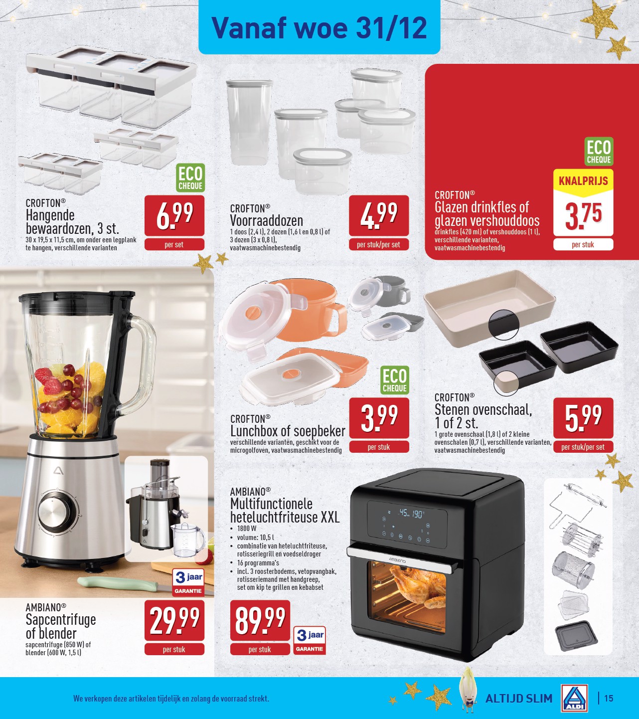 aldi - De ALDI folder geldig vanaf 29/12 t/m 03/01 - page: 15