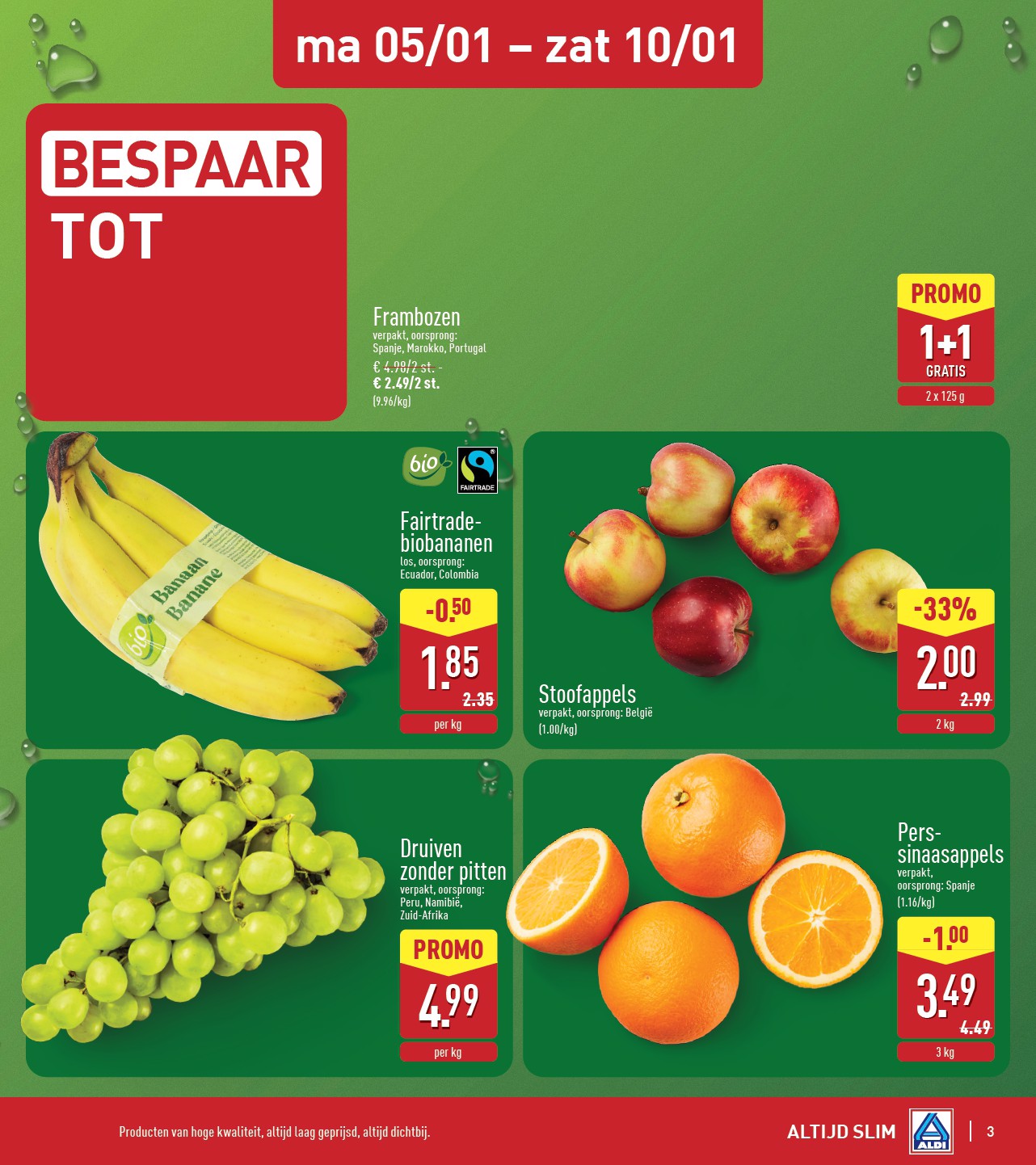 aldi - De ALDI folder geldig vanaf 05/01 t/m 10/01 - page: 3