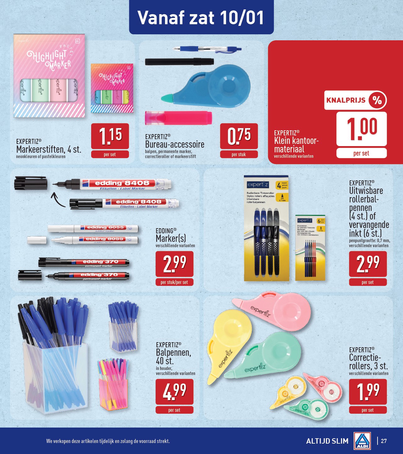 aldi - De ALDI folder geldig vanaf 05/01 t/m 10/01 - page: 27