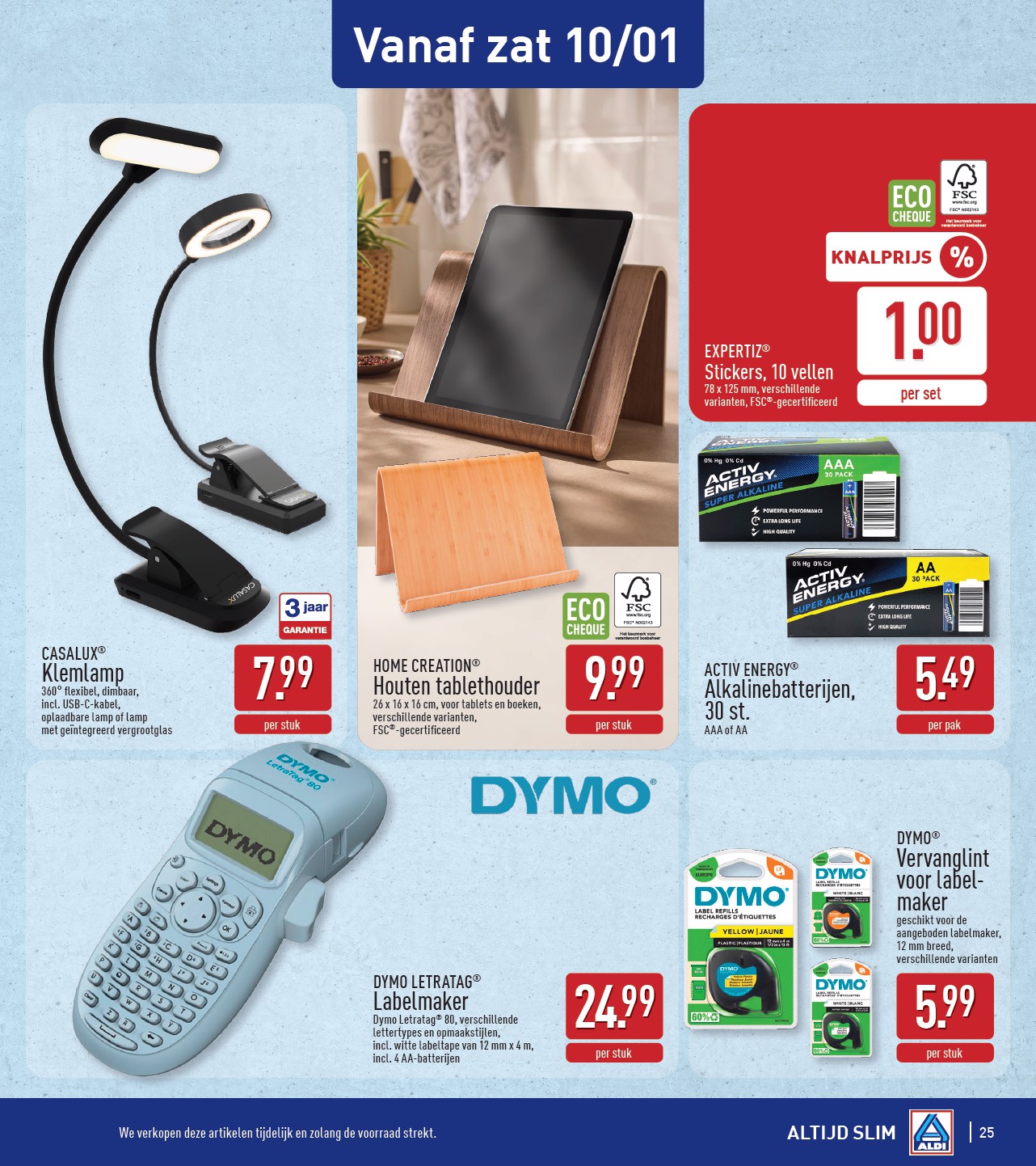 aldi - De ALDI folder geldig vanaf 05/01 t/m 10/01 - page: 25