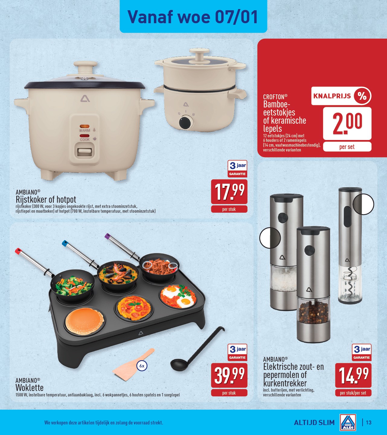 aldi - De ALDI folder geldig vanaf 05/01 t/m 10/01 - page: 13