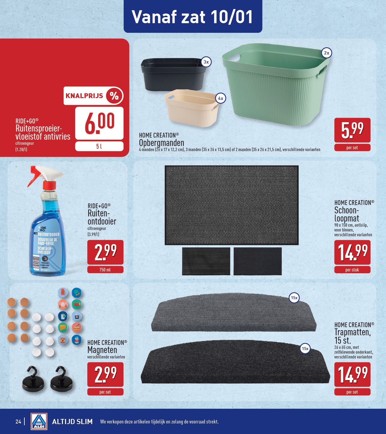 aldi - De ALDI folder geldig vanaf 05/01 t/m 10/01 - page: 24