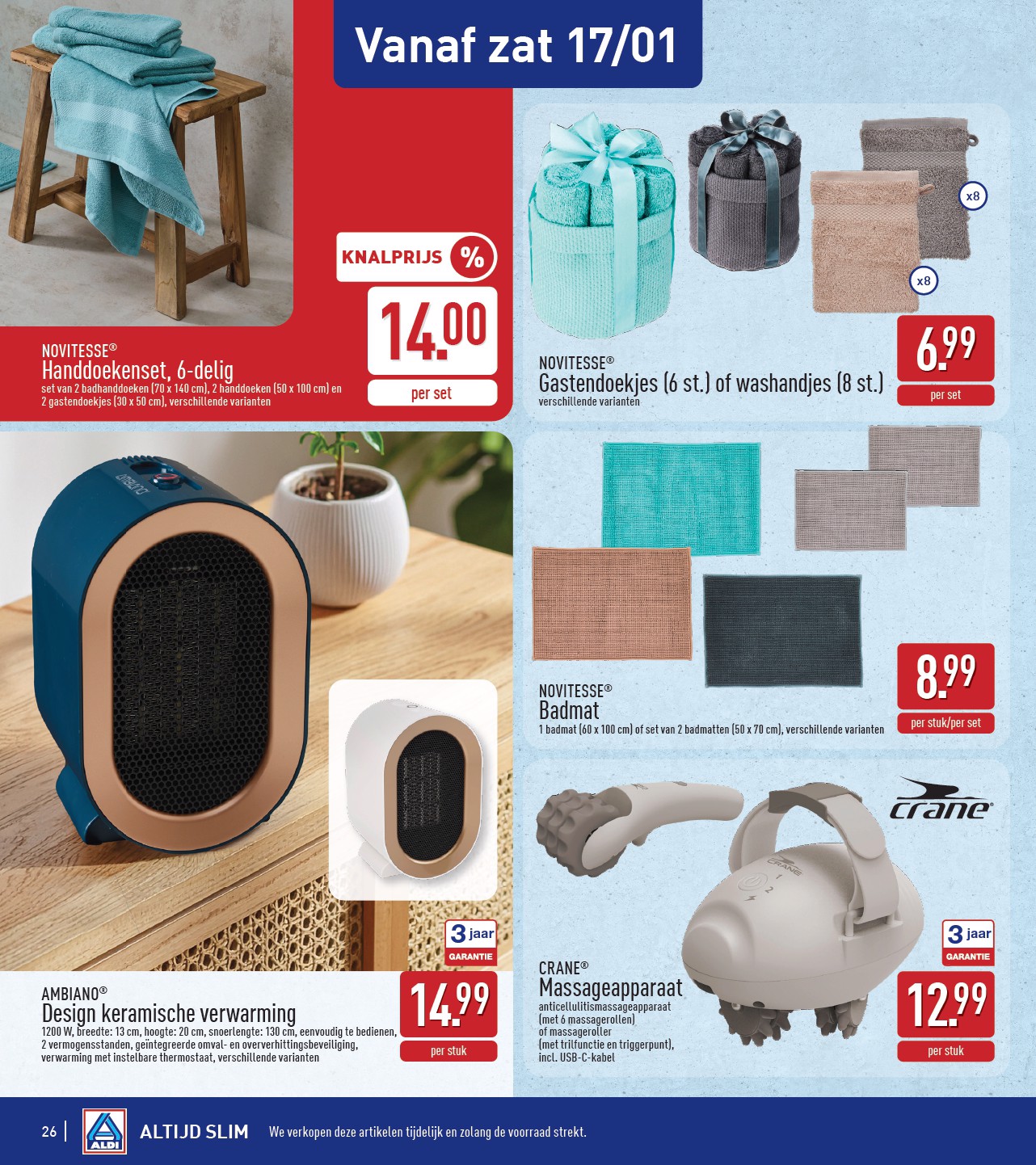 aldi - De ALDI folder geldig vanaf 12/01 t/m 17/01 - page: 26