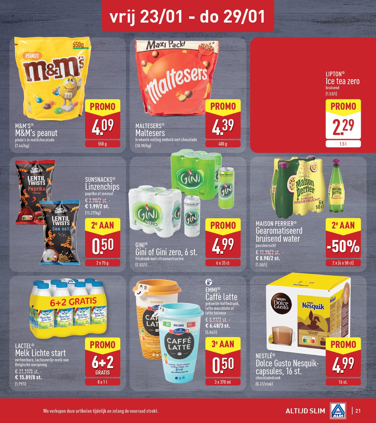 aldi - De ALDI folder geldig vanaf 19/01 t/m 24/01 - page: 21
