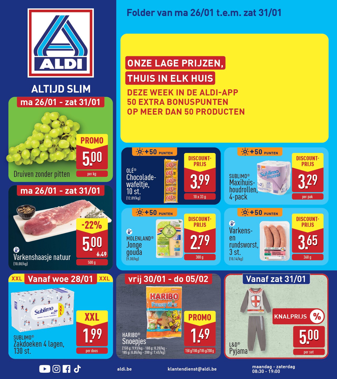 aldi - De ALDI folder geldig vanaf 26/01 t/m 31/01