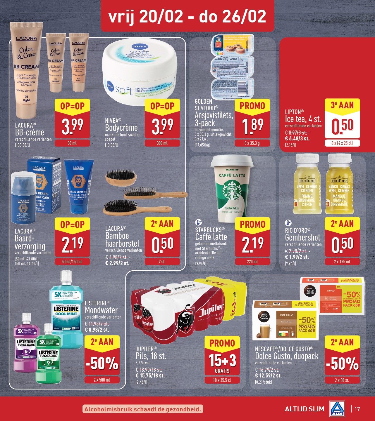 aldi - De ALDI folder geldig vanaf 16/02/2026 t/m 21/02/2026 - page: 17