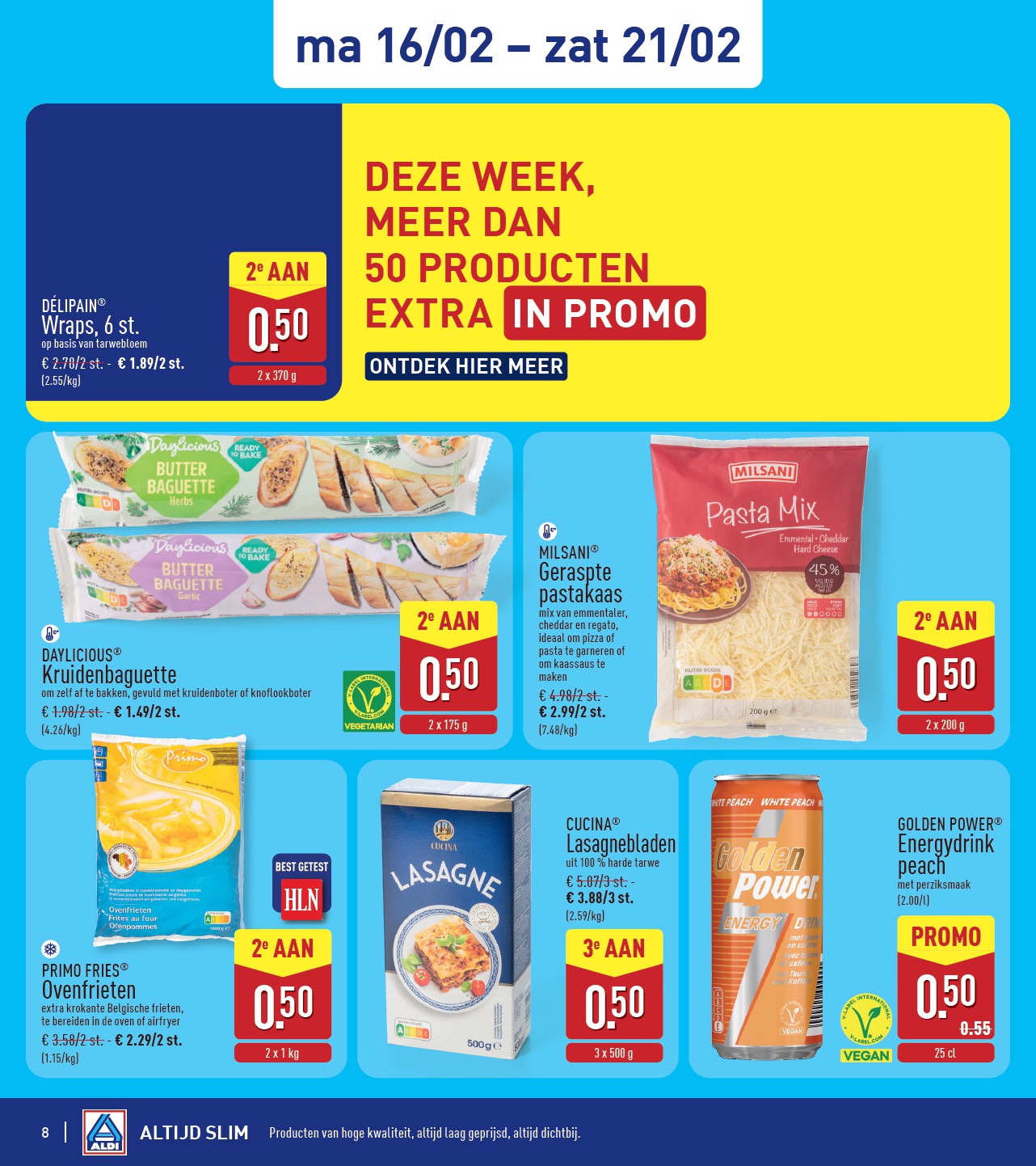 aldi - De ALDI folder geldig vanaf 16/02/2026 t/m 21/02/2026 - page: 8