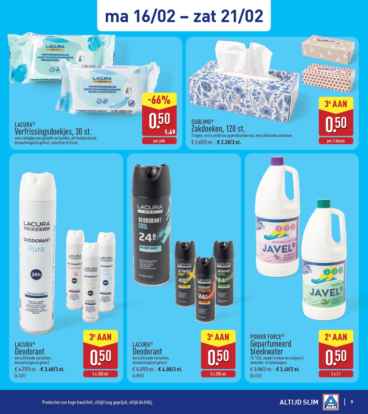 aldi - De ALDI folder geldig vanaf 16/02/2026 t/m 21/02/2026 - page: 9