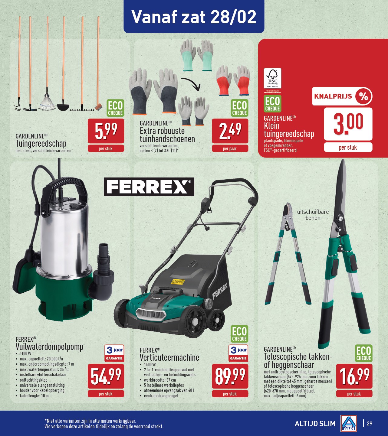 aldi - De ALDI folder geldig vanaf 23/02/2026 t/m 28/02/2026 - page: 29