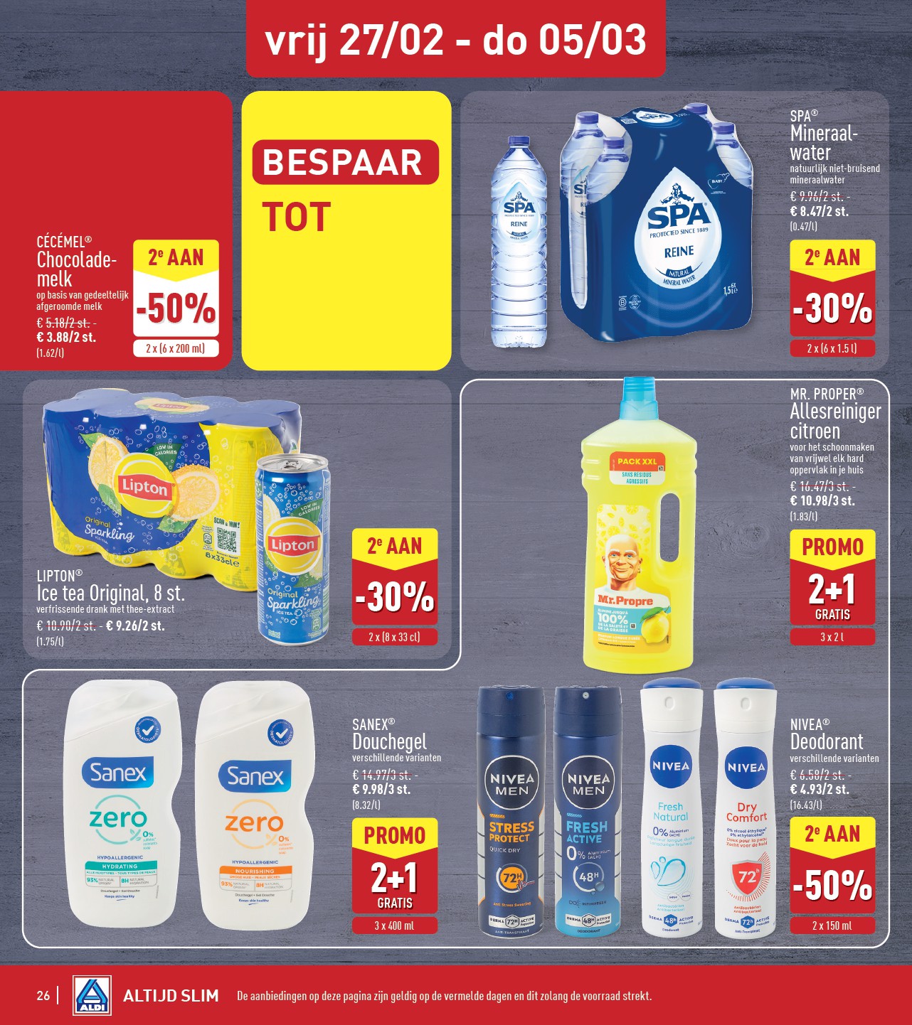 aldi - De ALDI folder geldig vanaf 23/02/2026 t/m 28/02/2026 - page: 26