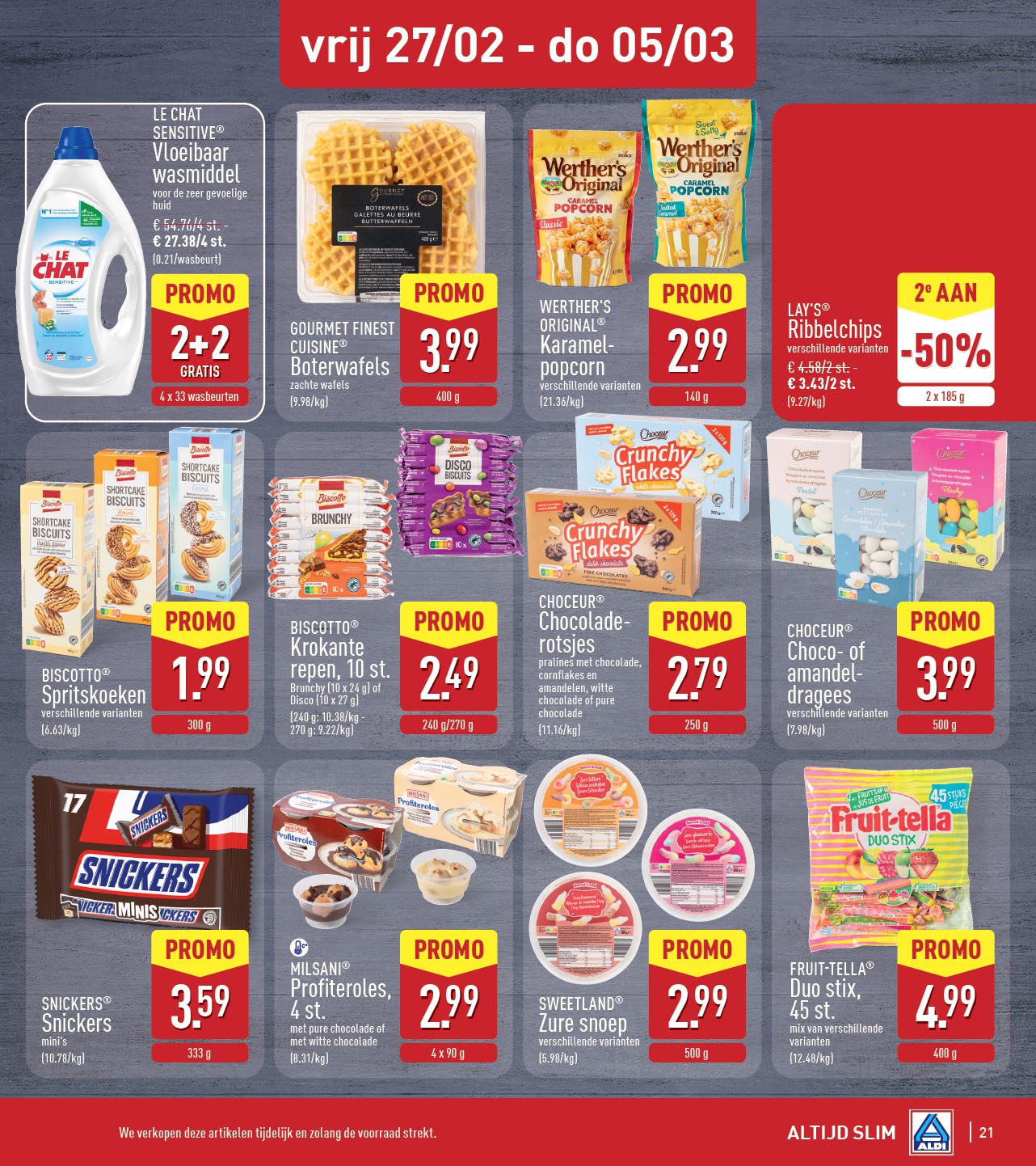 aldi - De ALDI folder geldig vanaf 23/02/2026 t/m 28/02/2026 - page: 21