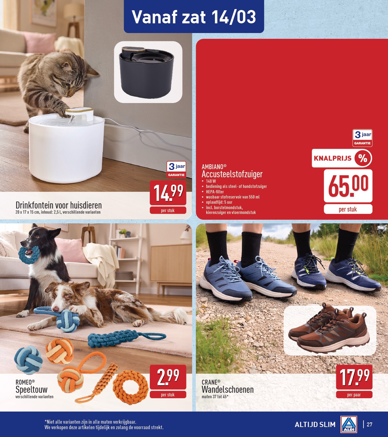 aldi - De ALDI folder geldig vanaf 09/03/2026 t/m 14/03/2026 - page: 27