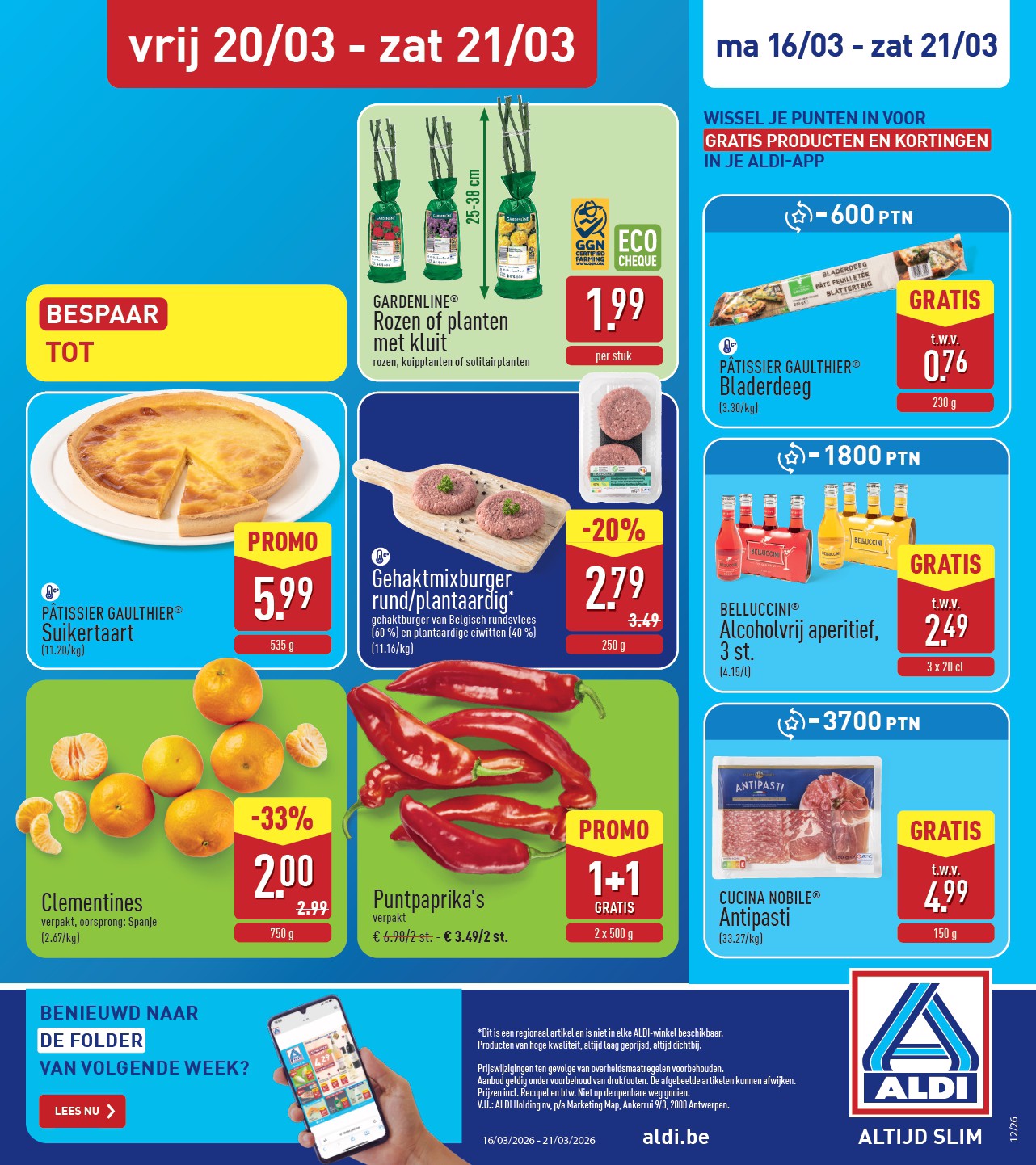 aldi - De ALDI folder geldig vanaf 16/03/2026 t/m 21/03/2026 - page: 32
