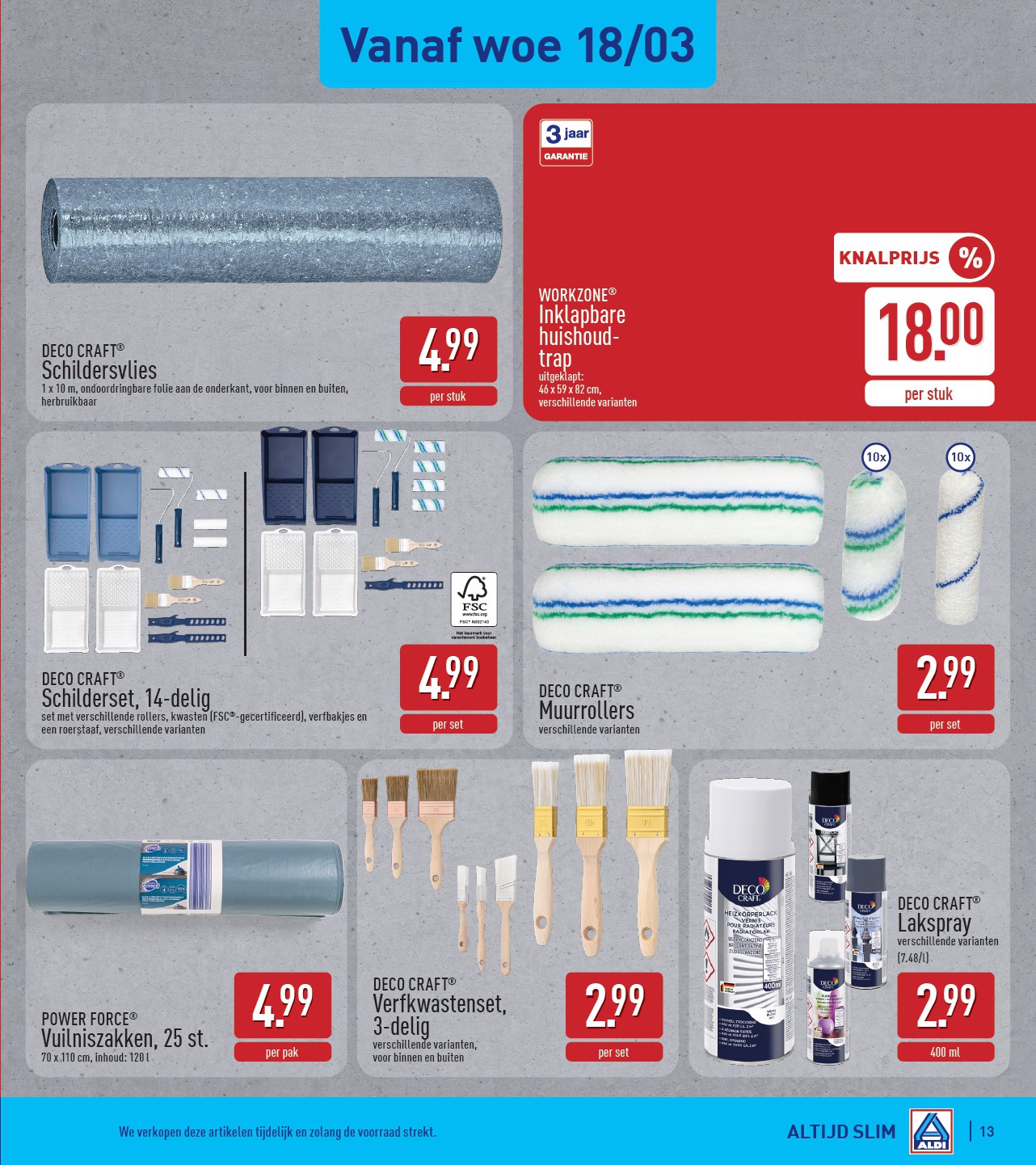 aldi - De ALDI folder geldig vanaf 16/03/2026 t/m 21/03/2026 - page: 13