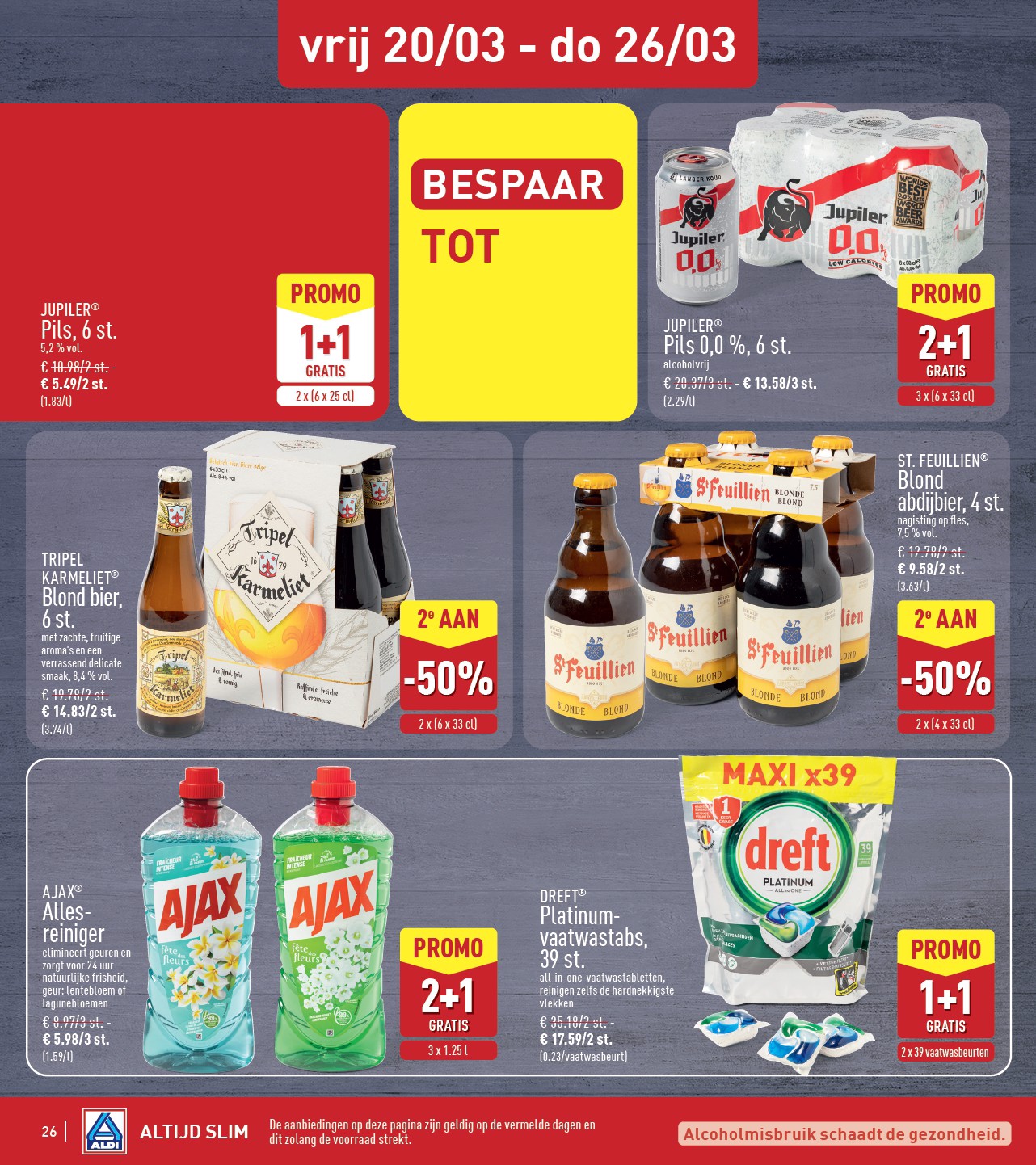 aldi - De ALDI folder geldig vanaf 16/03/2026 t/m 21/03/2026 - page: 26