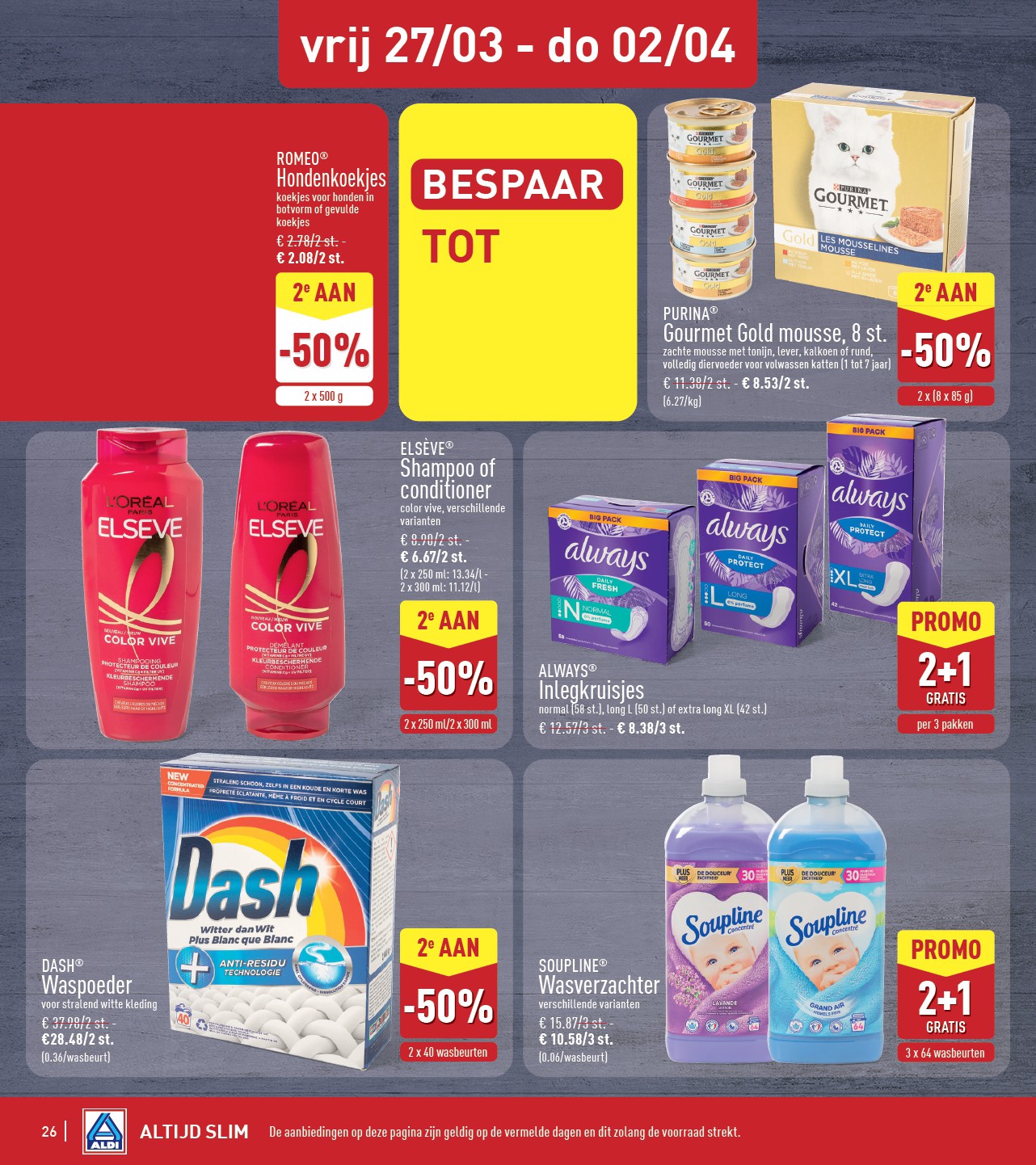 aldi - De ALDI folder geldig vanaf 23/03/2026 t/m 28/03/2026 - page: 26