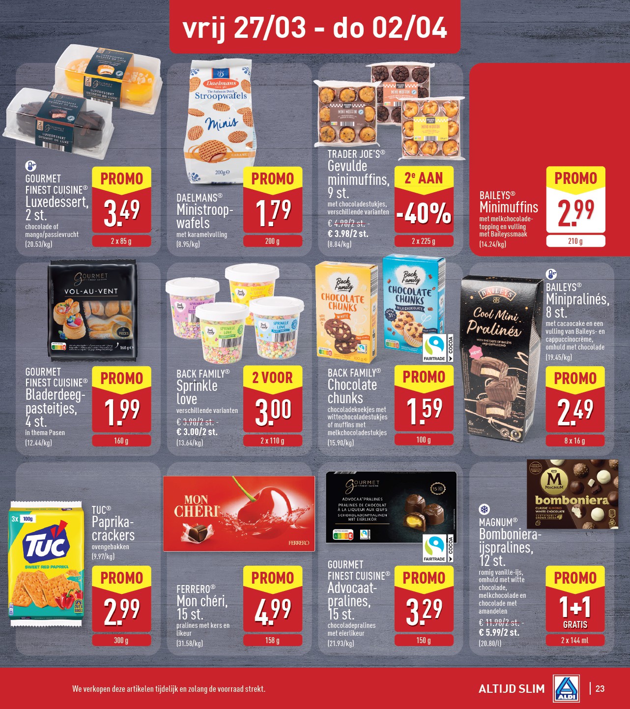 aldi - De ALDI folder geldig vanaf 23/03/2026 t/m 28/03/2026 - page: 23