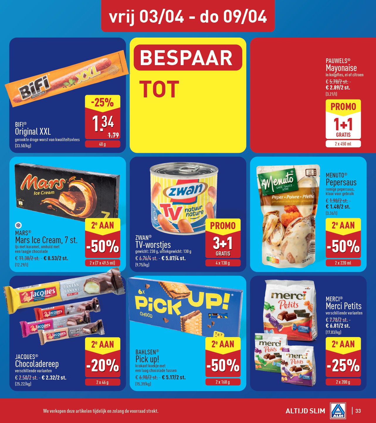aldi - De ALDI folder geldig vanaf 30/03/2026 t/m 04/04/2026 - page: 33