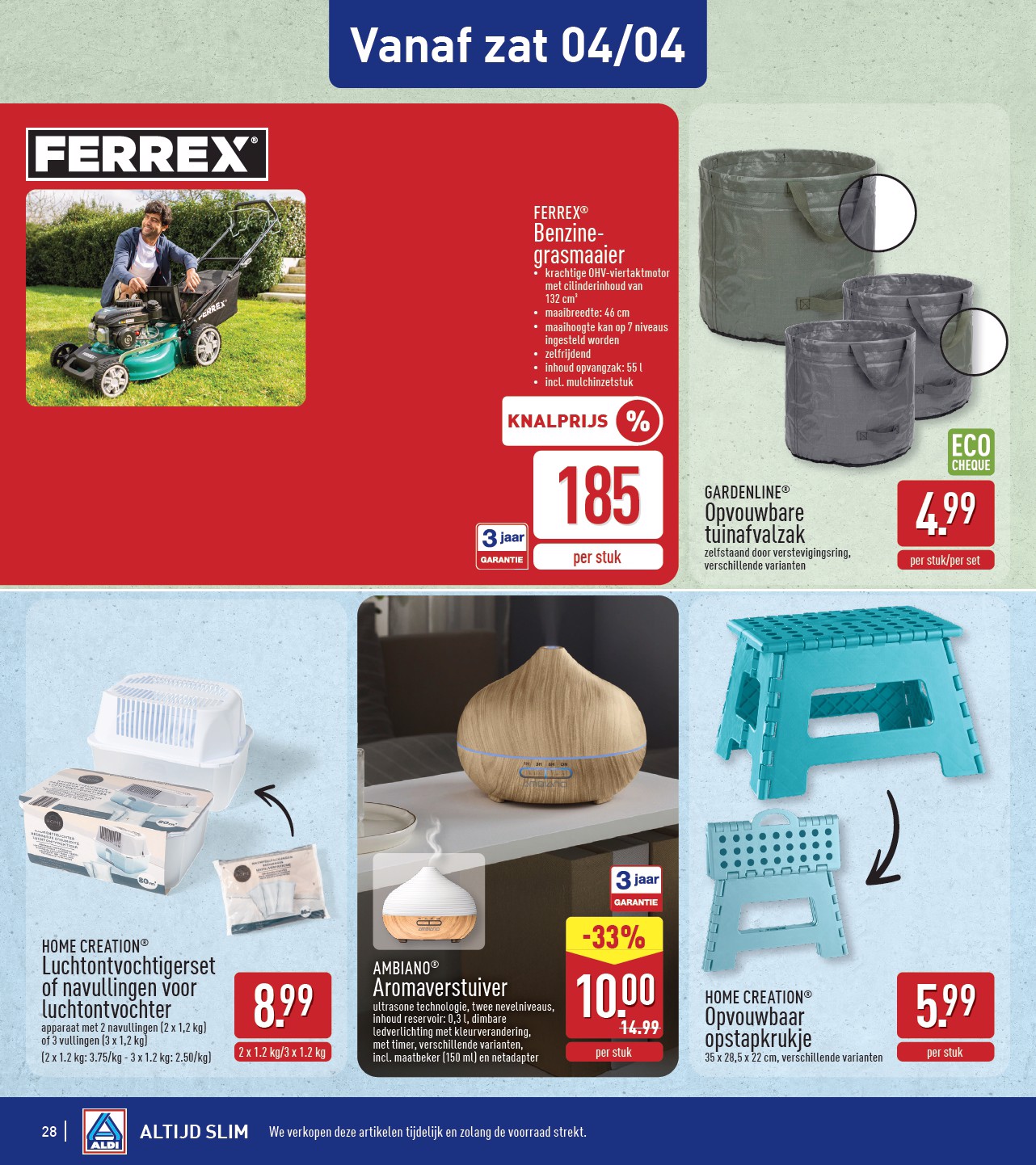aldi - De ALDI folder geldig vanaf 30/03/2026 t/m 04/04/2026 - page: 28