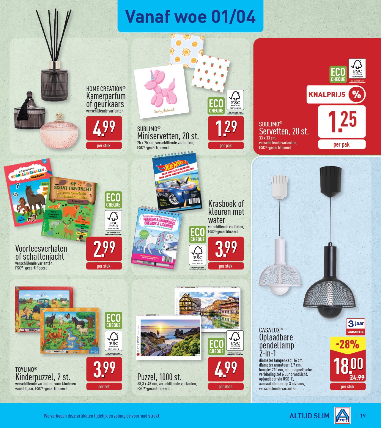 aldi - De ALDI folder geldig vanaf 30/03/2026 t/m 04/04/2026 - page: 19