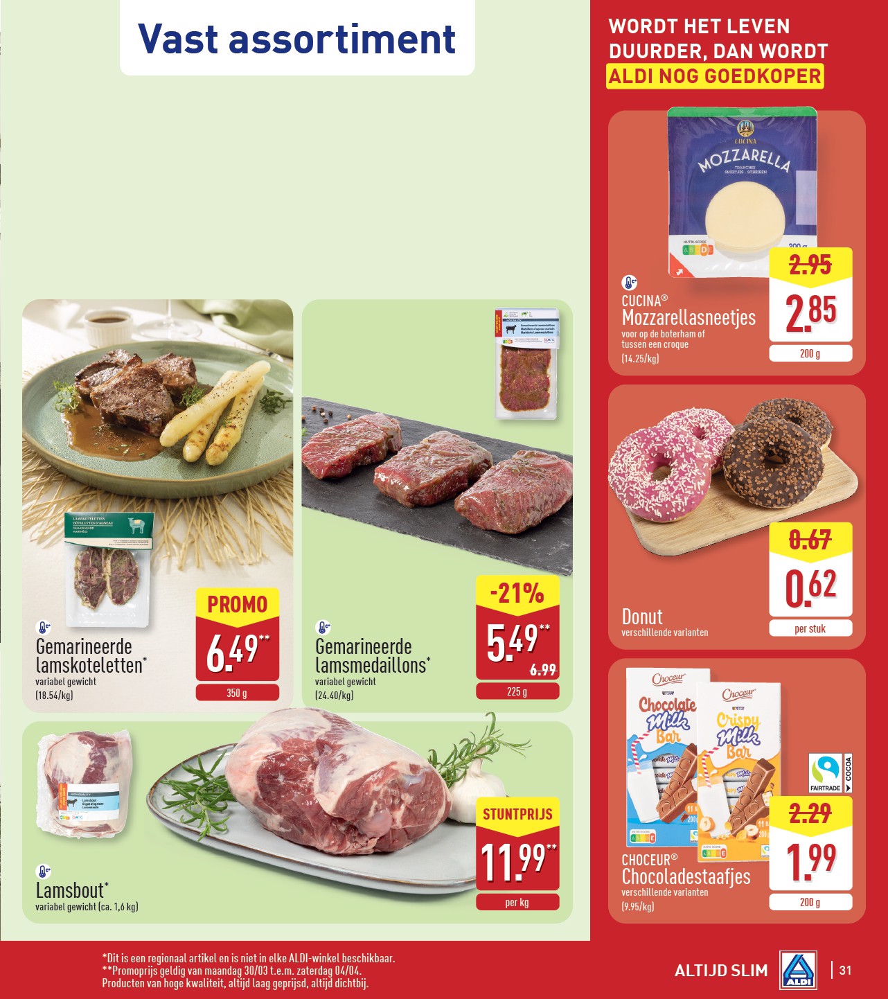 aldi - De ALDI folder geldig vanaf 30/03/2026 t/m 04/04/2026 - page: 31