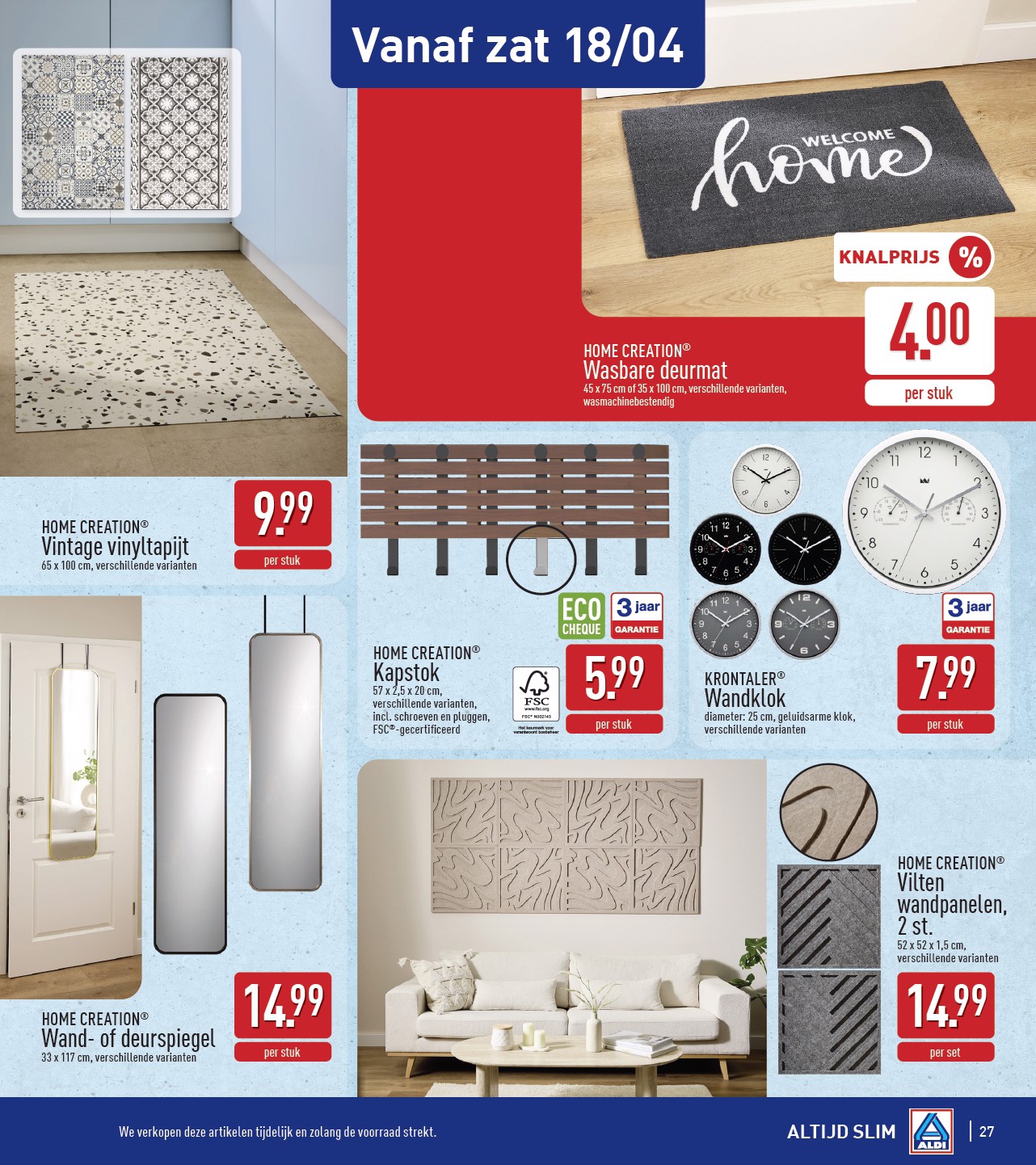 aldi - ALDI folder voor volgende week van maandag 13/04/2026 tot zaterdag 18/04/2026 - page: 27