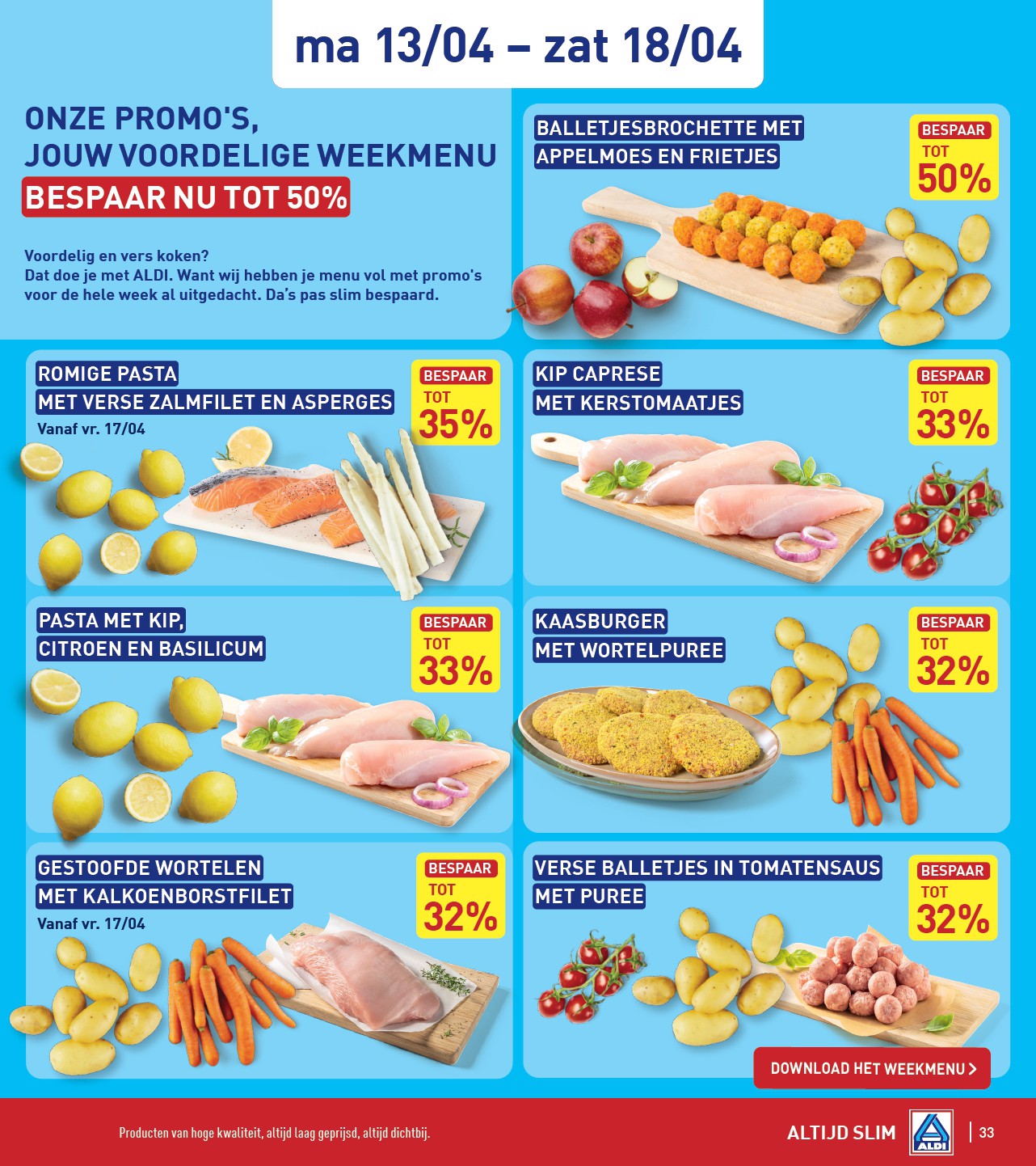 aldi - ALDI folder voor volgende week van maandag 13/04/2026 tot zaterdag 18/04/2026 - page: 33