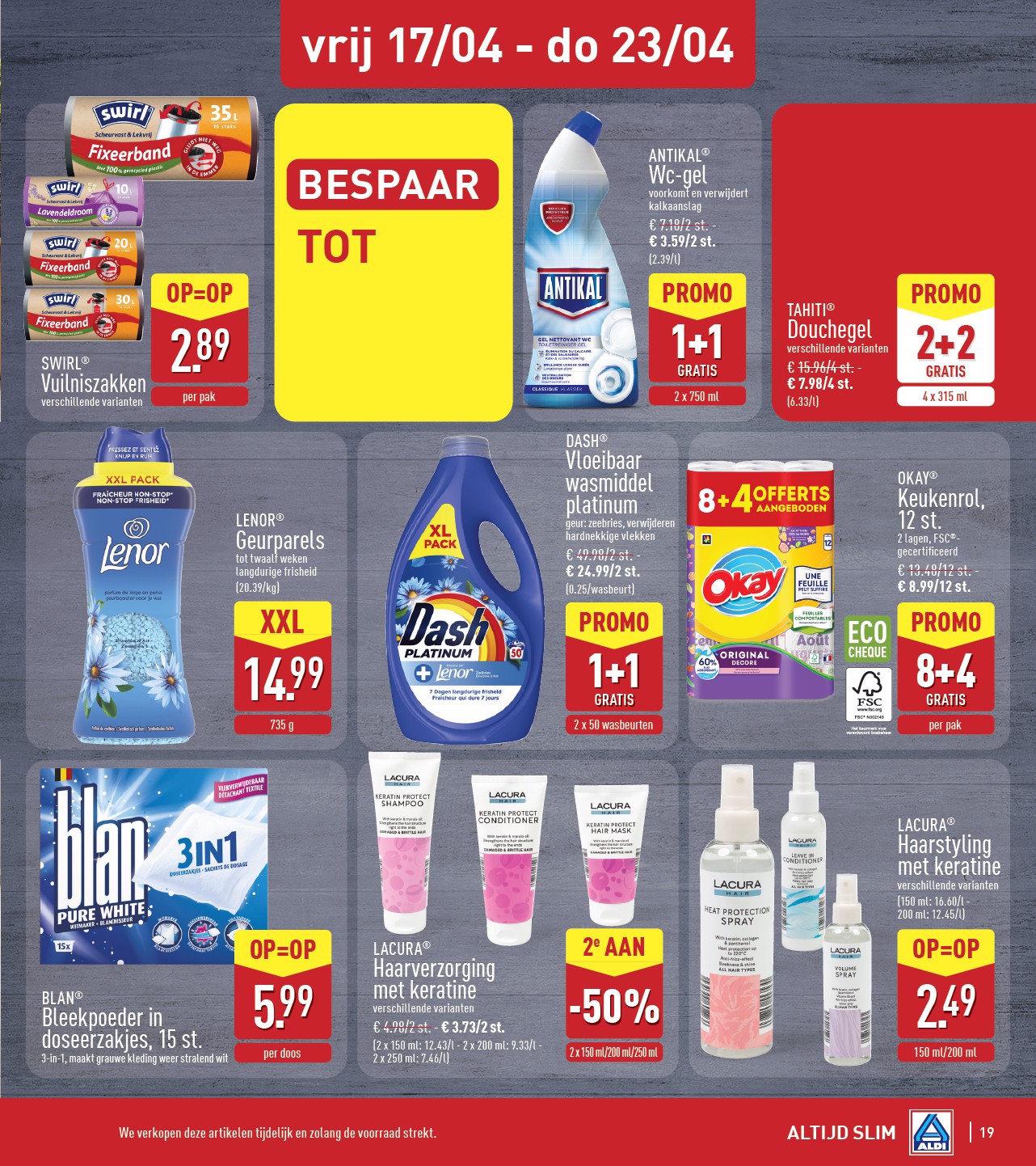 aldi - ALDI folder voor volgende week van maandag 13/04/2026 tot zaterdag 18/04/2026 - page: 19