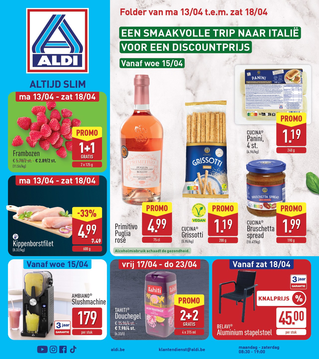 aldi - ALDI folder voor volgende week van maandag 13/04/2026 tot zaterdag 18/04/2026