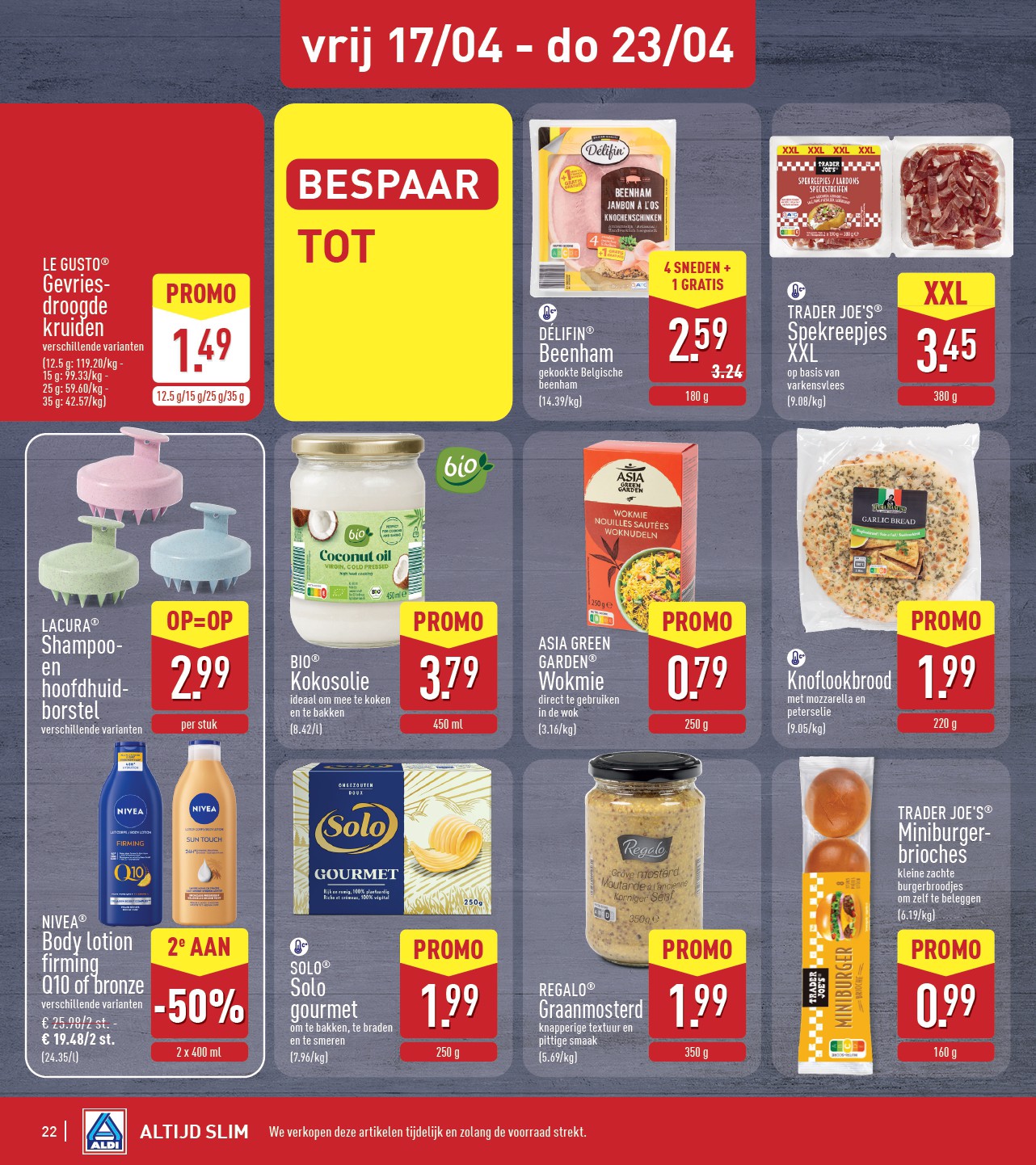 aldi - ALDI folder voor volgende week van maandag 13/04/2026 tot zaterdag 18/04/2026 - page: 22