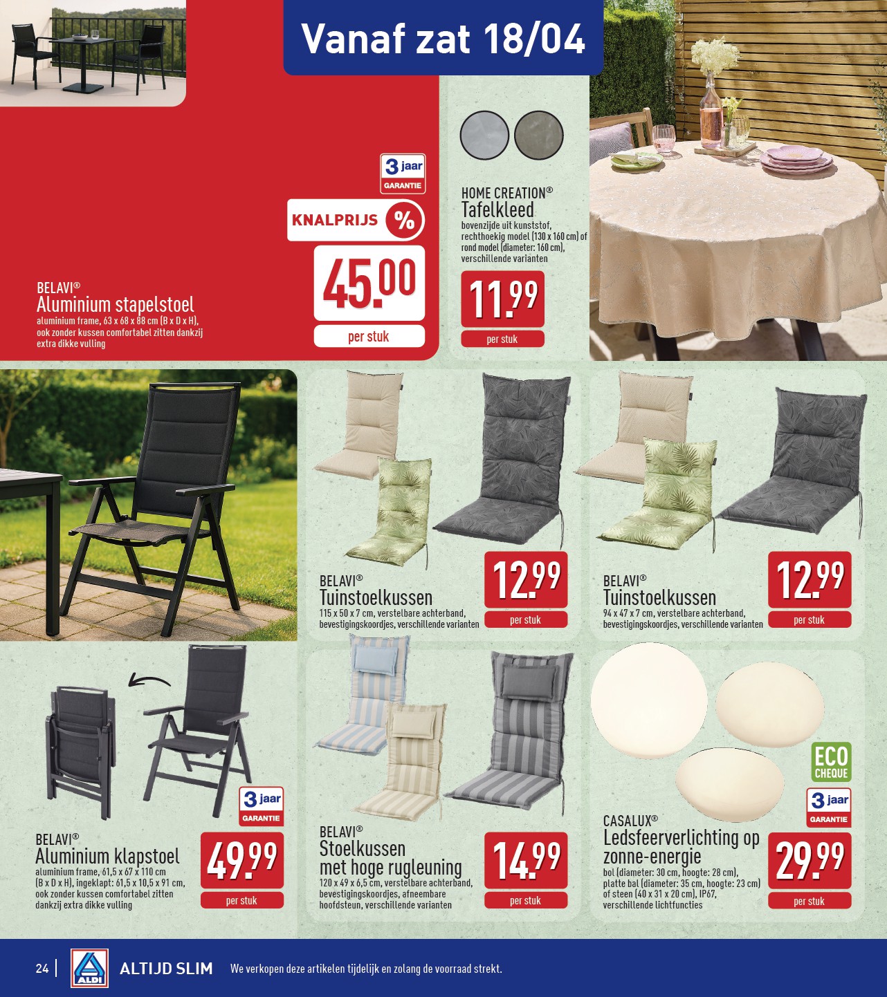aldi - ALDI folder voor volgende week van maandag 13/04/2026 tot zaterdag 18/04/2026 - page: 24