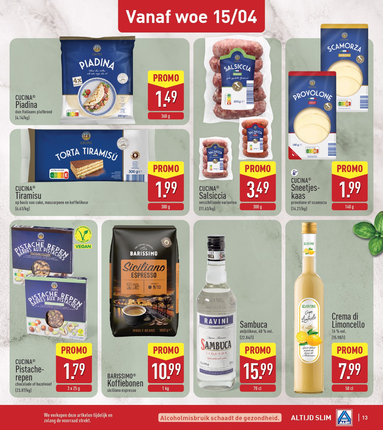 aldi - ALDI folder voor volgende week van maandag 13/04/2026 tot zaterdag 18/04/2026 - page: 13