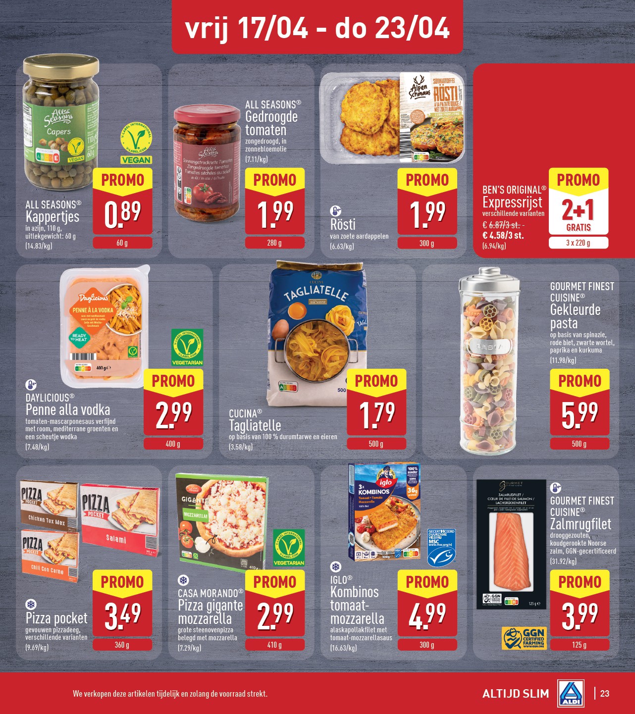 aldi - ALDI folder voor volgende week van maandag 13/04/2026 tot zaterdag 18/04/2026 - page: 23