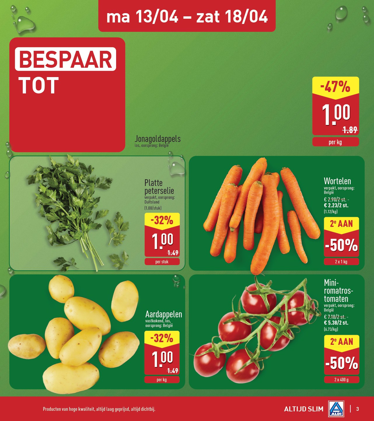 aldi - ALDI folder voor volgende week van maandag 13/04/2026 tot zaterdag 18/04/2026 - page: 3