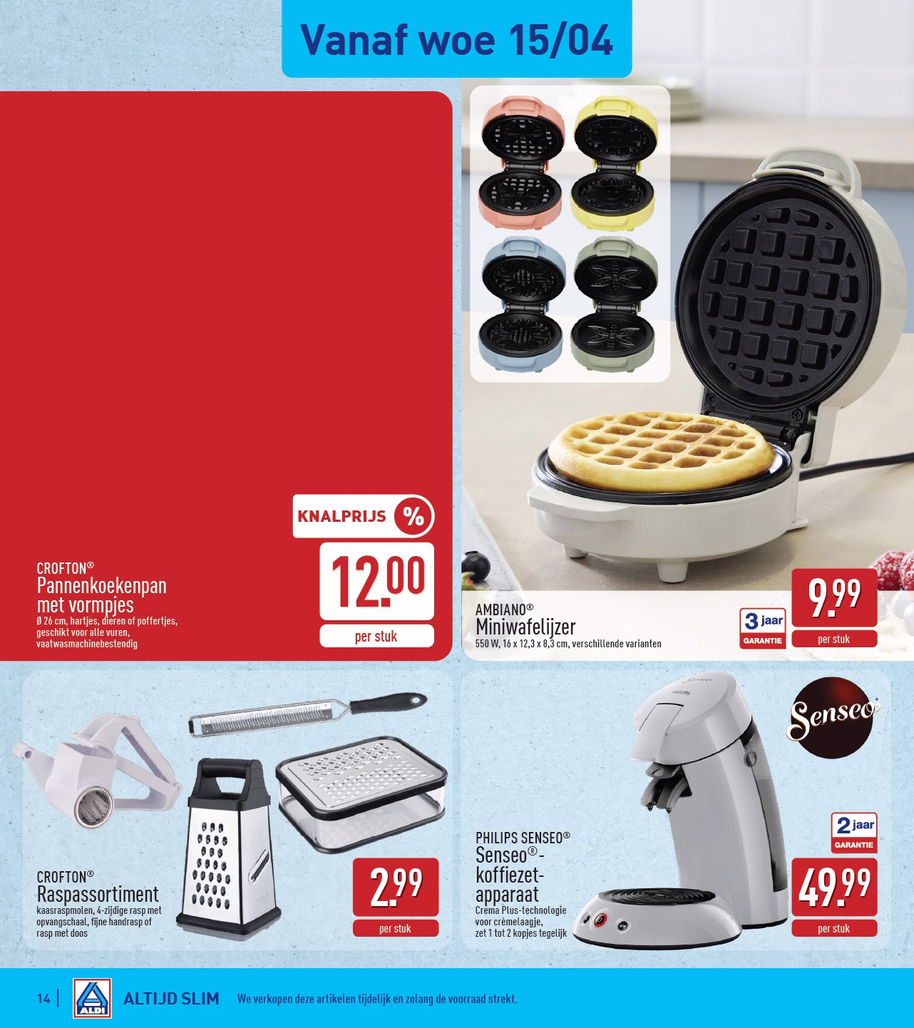 aldi - ALDI folder voor volgende week van maandag 13/04/2026 tot zaterdag 18/04/2026 - page: 14