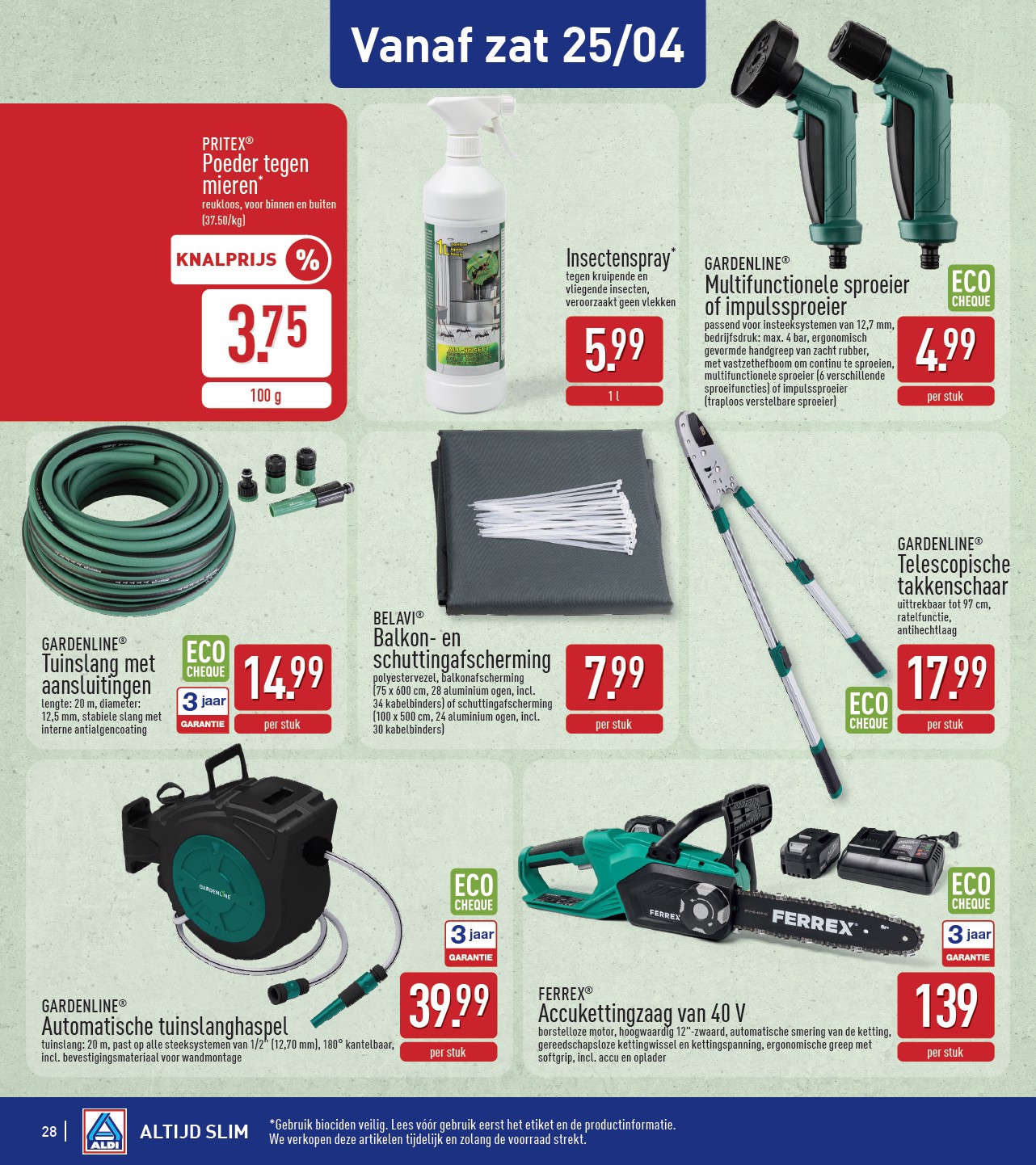 aldi - ALDI folder voor volgende week van maandag 20/04/2026 tot zaterdag 25/04/2026 - page: 28