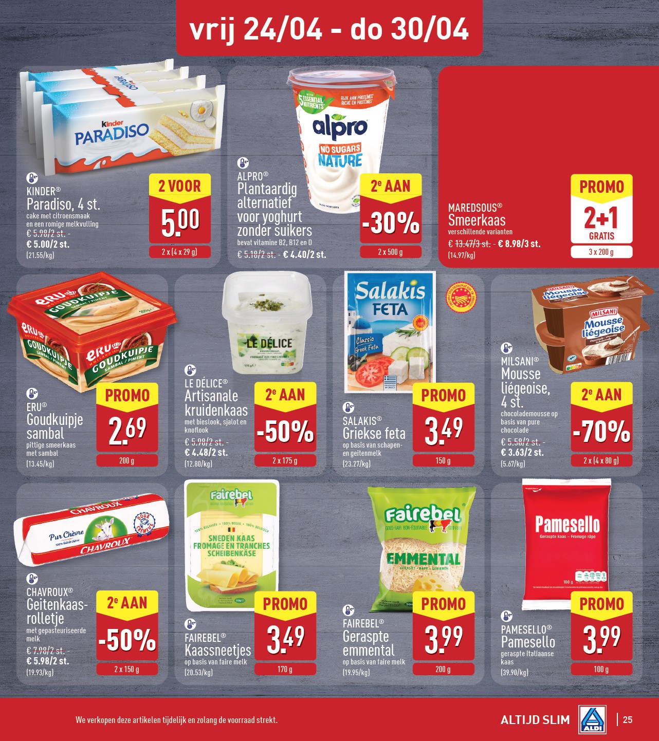 aldi - ALDI folder voor volgende week van maandag 20/04/2026 tot zaterdag 25/04/2026 - page: 25