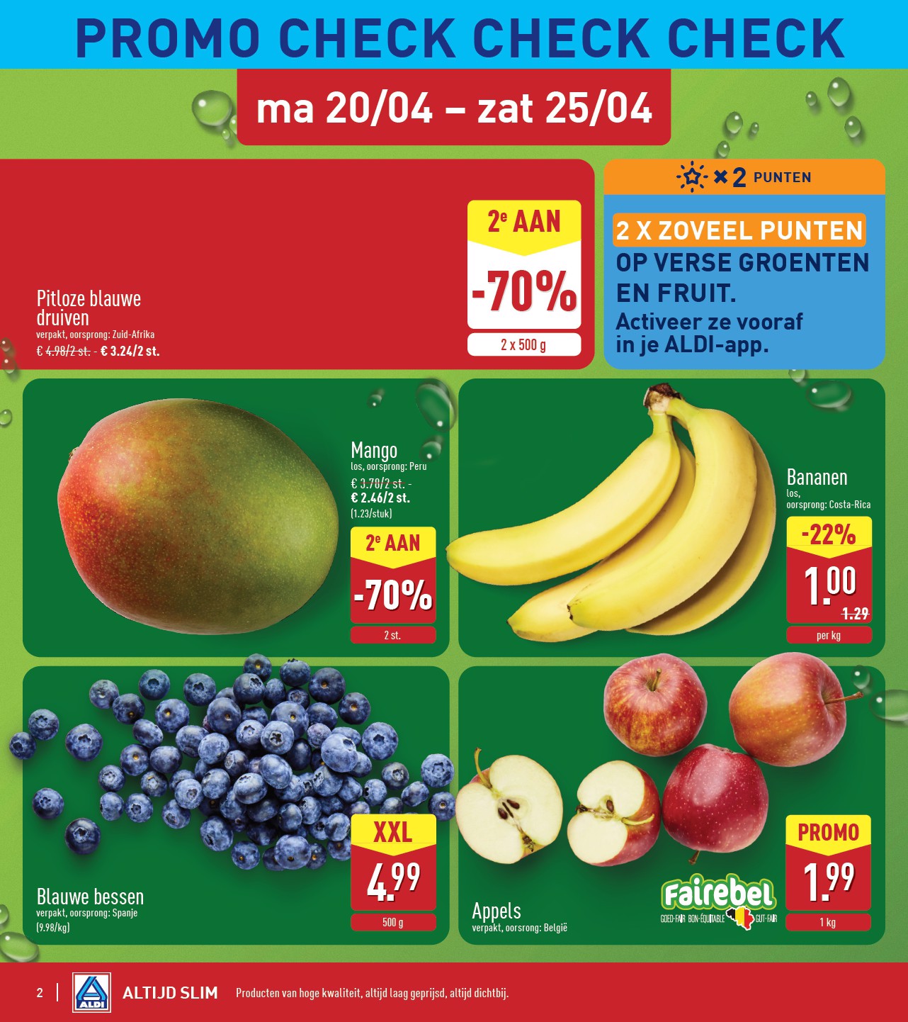 aldi - ALDI folder voor volgende week van maandag 20/04/2026 tot zaterdag 25/04/2026 - page: 2