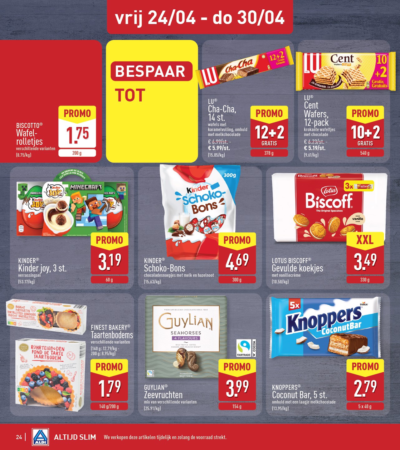 aldi - ALDI folder voor volgende week van maandag 20/04/2026 tot zaterdag 25/04/2026 - page: 24