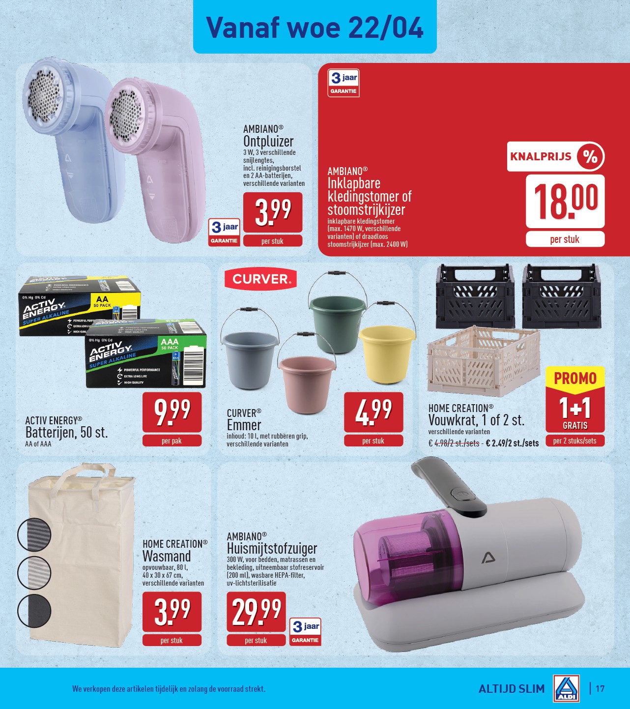 aldi - ALDI folder voor volgende week van maandag 20/04/2026 tot zaterdag 25/04/2026 - page: 17