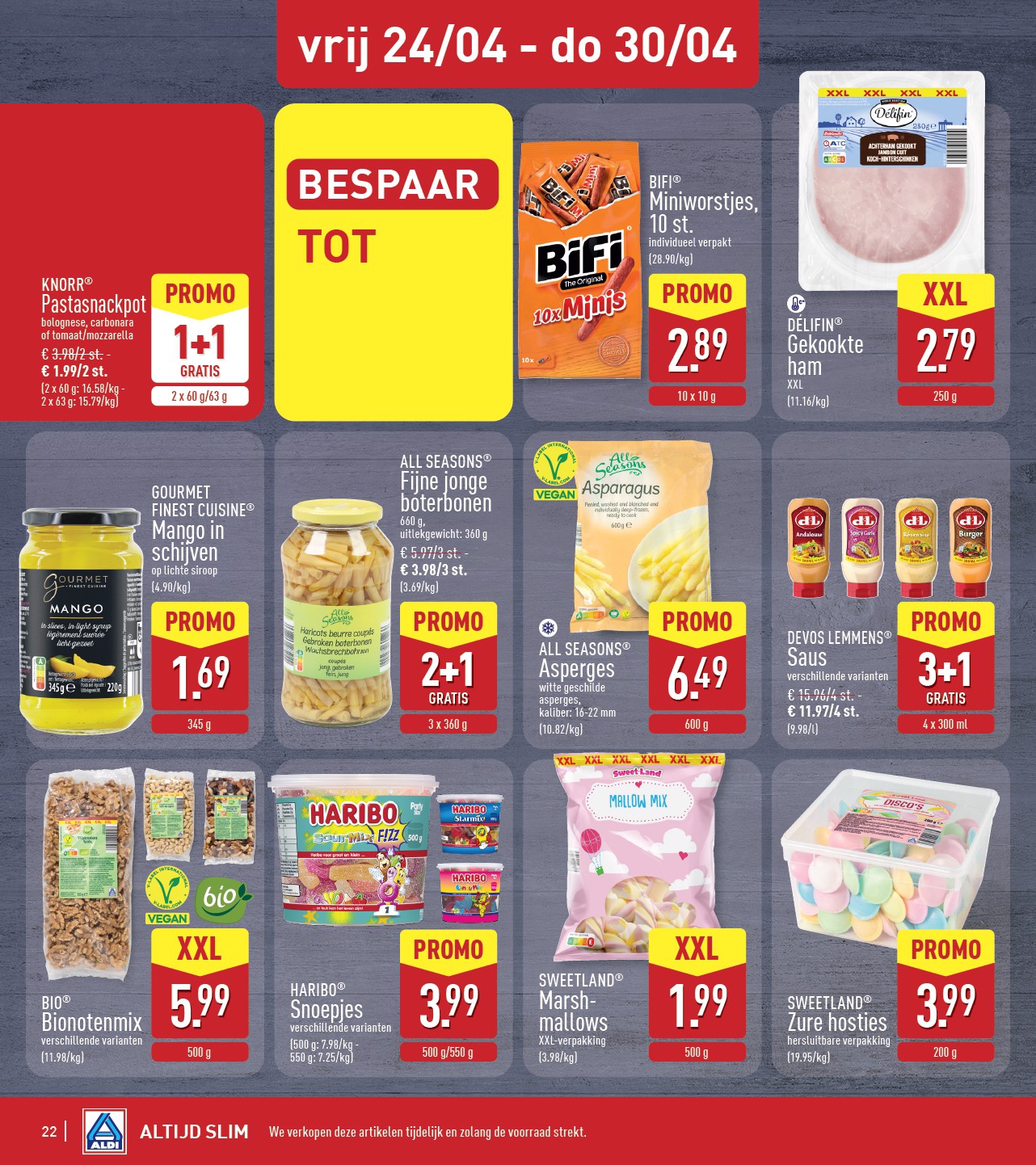 aldi - ALDI folder voor volgende week van maandag 20/04/2026 tot zaterdag 25/04/2026 - page: 22