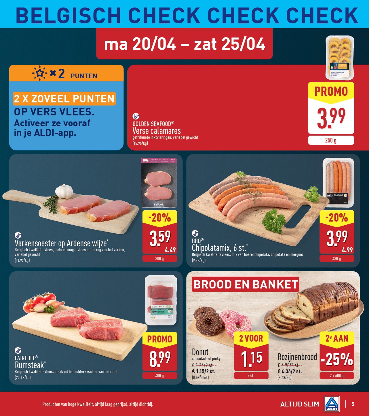 aldi - ALDI folder voor volgende week van maandag 20/04/2026 tot zaterdag 25/04/2026 - page: 5