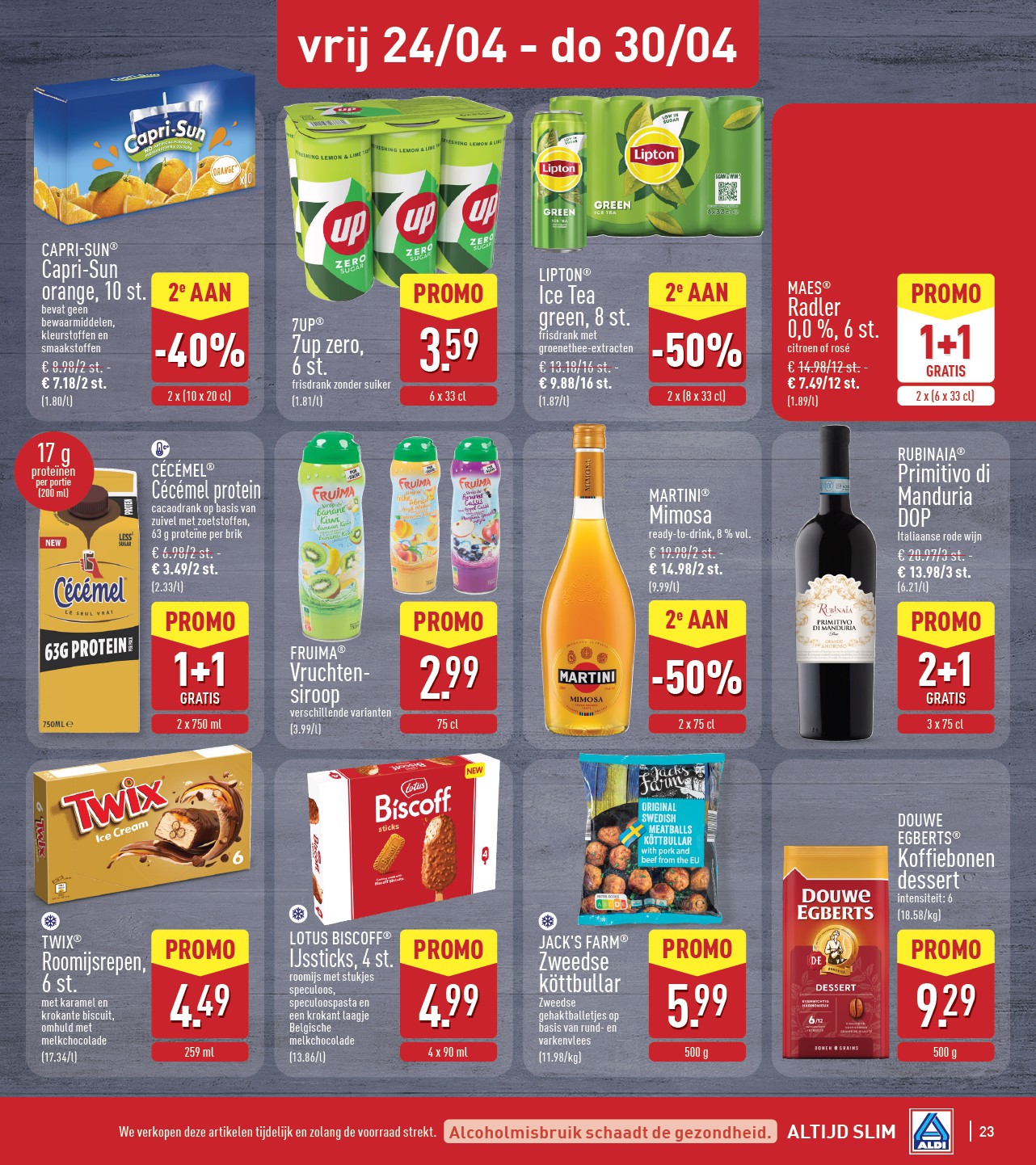 aldi - ALDI folder voor volgende week van maandag 20/04/2026 tot zaterdag 25/04/2026 - page: 23