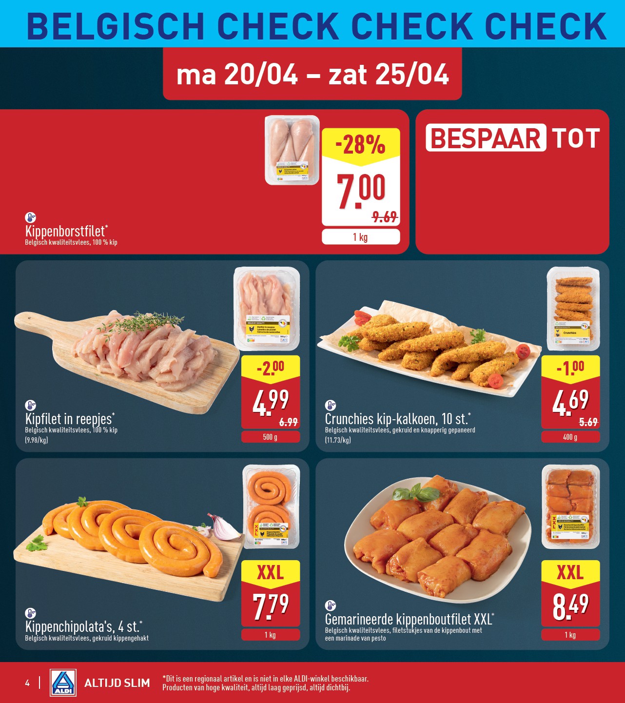 aldi - ALDI folder voor volgende week van maandag 20/04/2026 tot zaterdag 25/04/2026 - page: 4