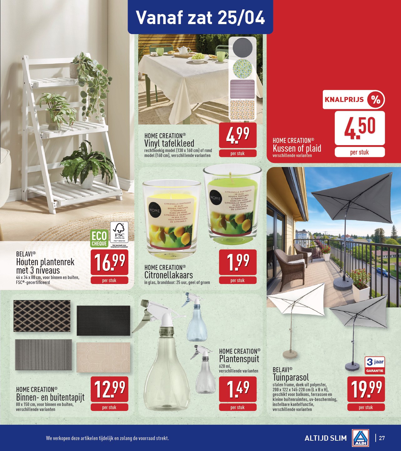 aldi - ALDI folder voor volgende week van maandag 20/04/2026 tot zaterdag 25/04/2026 - page: 27