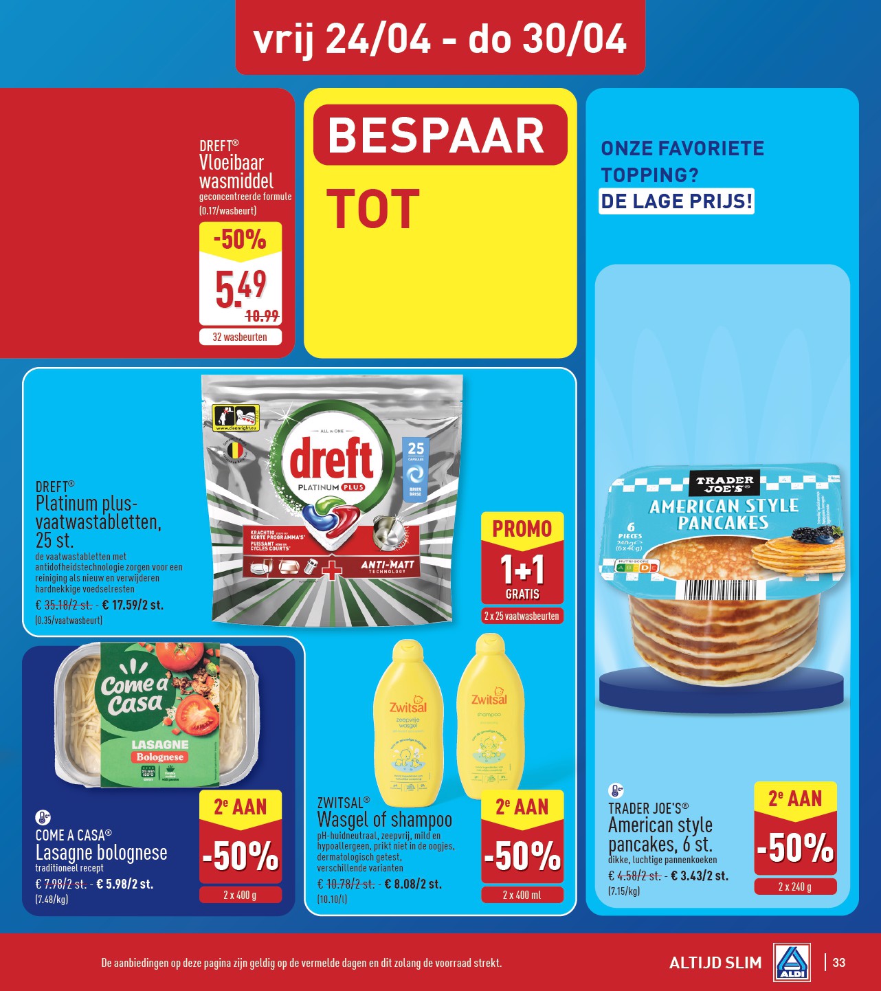 aldi - ALDI folder voor volgende week van maandag 20/04/2026 tot zaterdag 25/04/2026 - page: 33