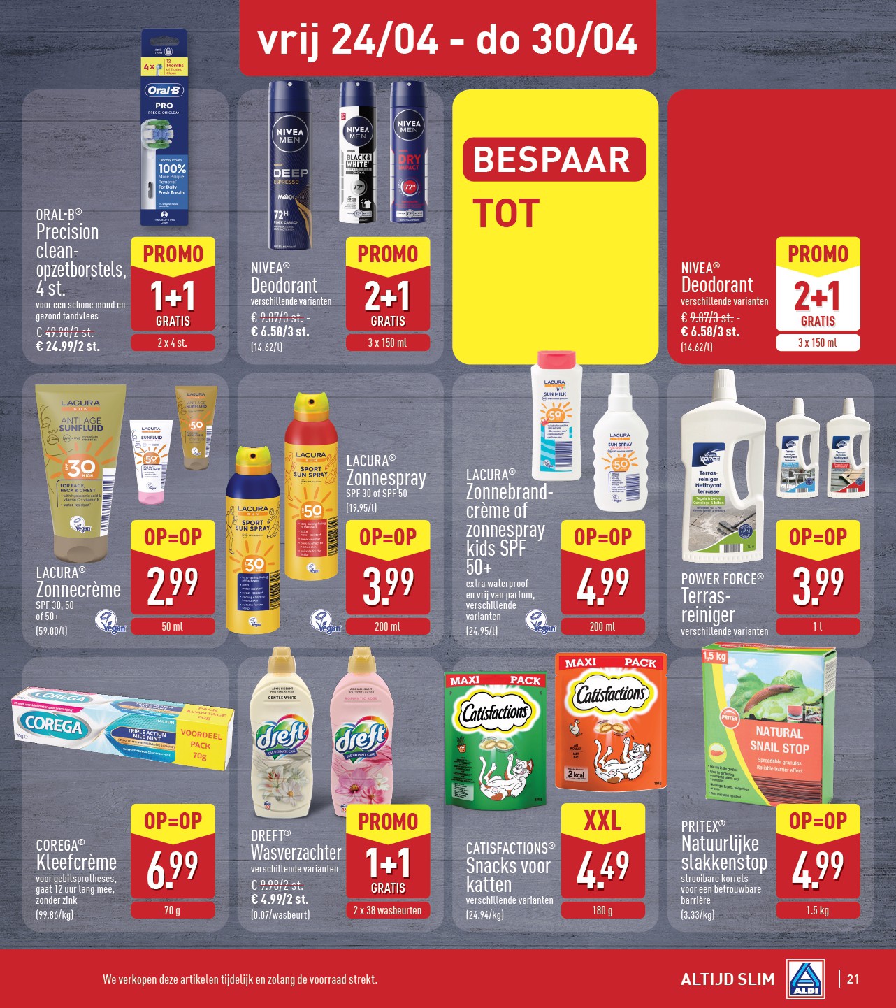 aldi - ALDI folder voor volgende week van maandag 20/04/2026 tot zaterdag 25/04/2026 - page: 21